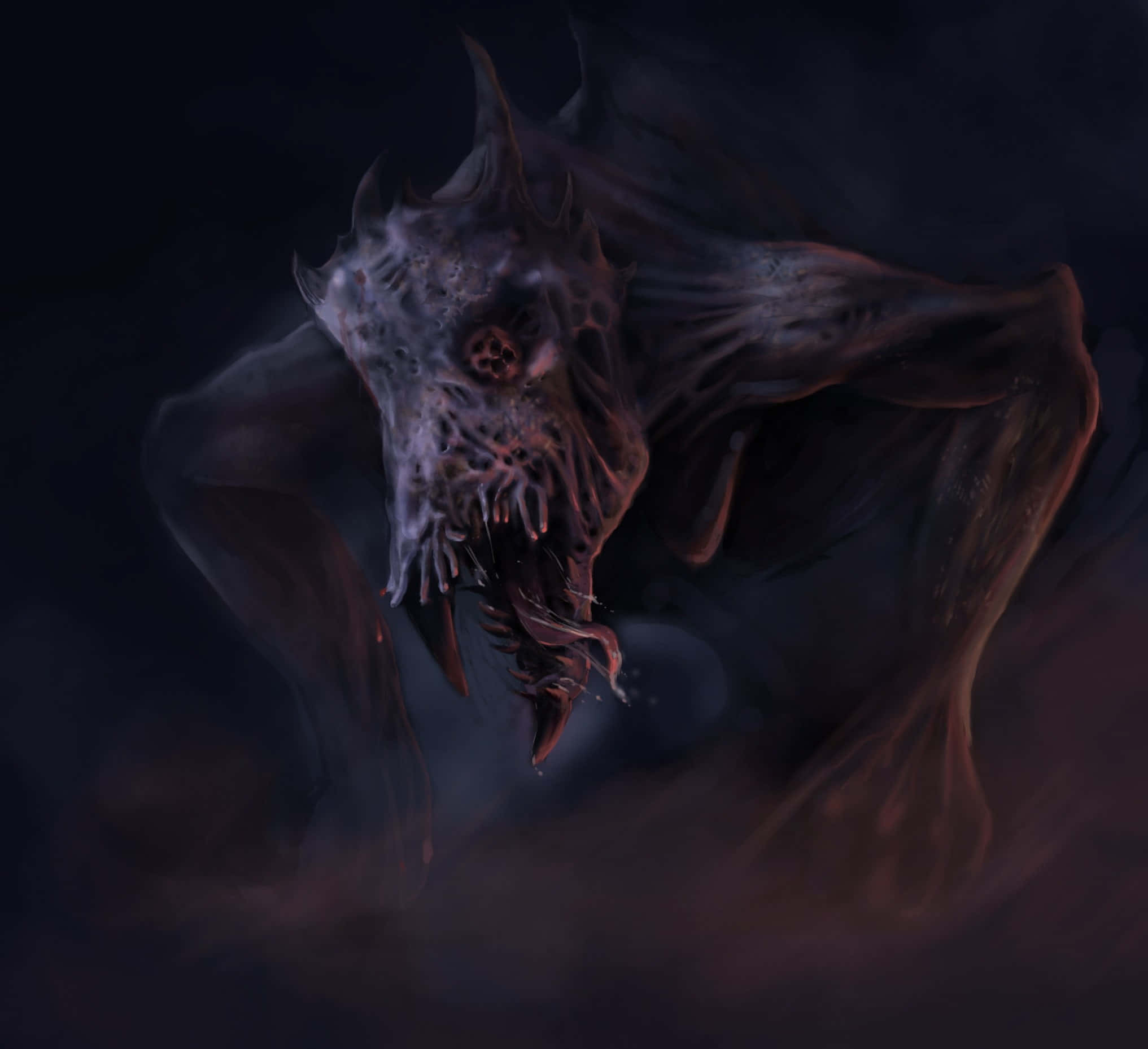 Dark Creature 2033, 1858, mysterious dark creature, Full HD Desktop Wallpaper