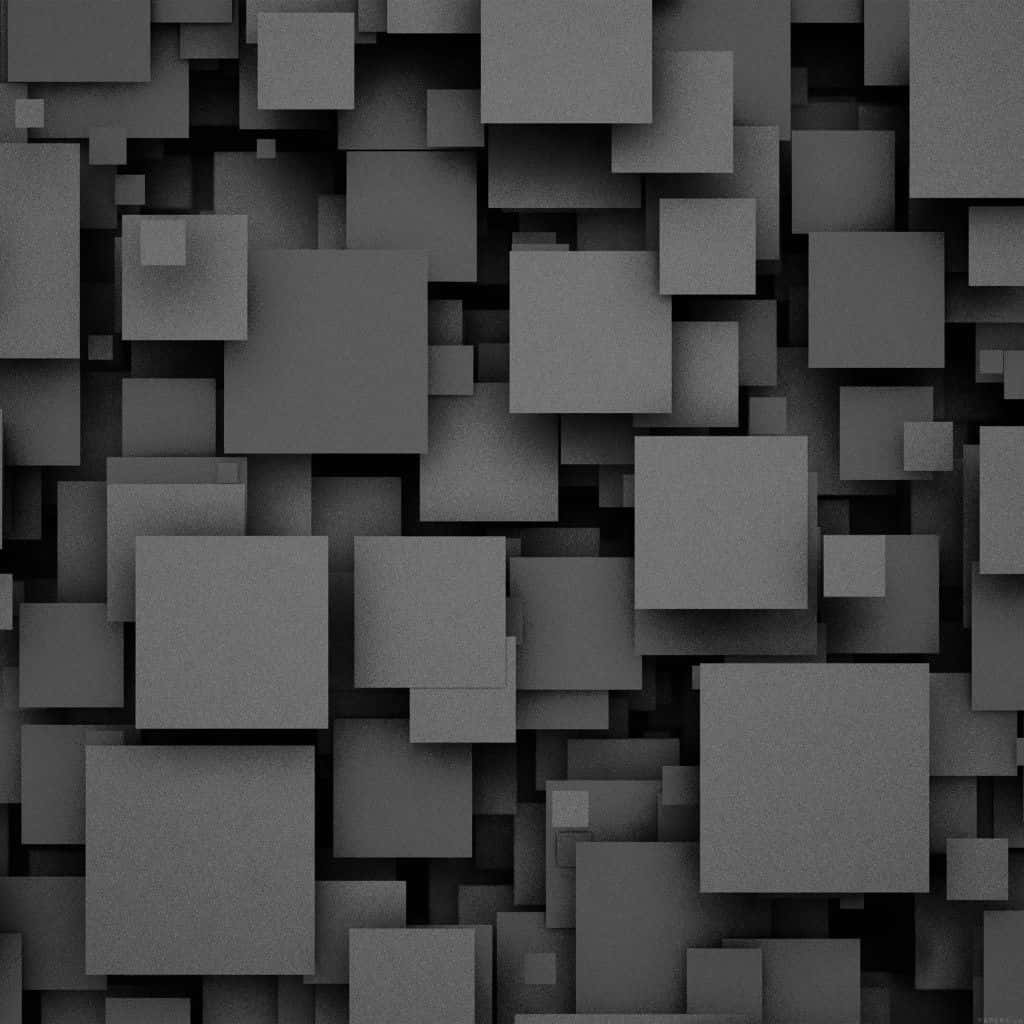 dark cute ipad, monochrome, 3d-rendered, SD Desktop Wallpaper