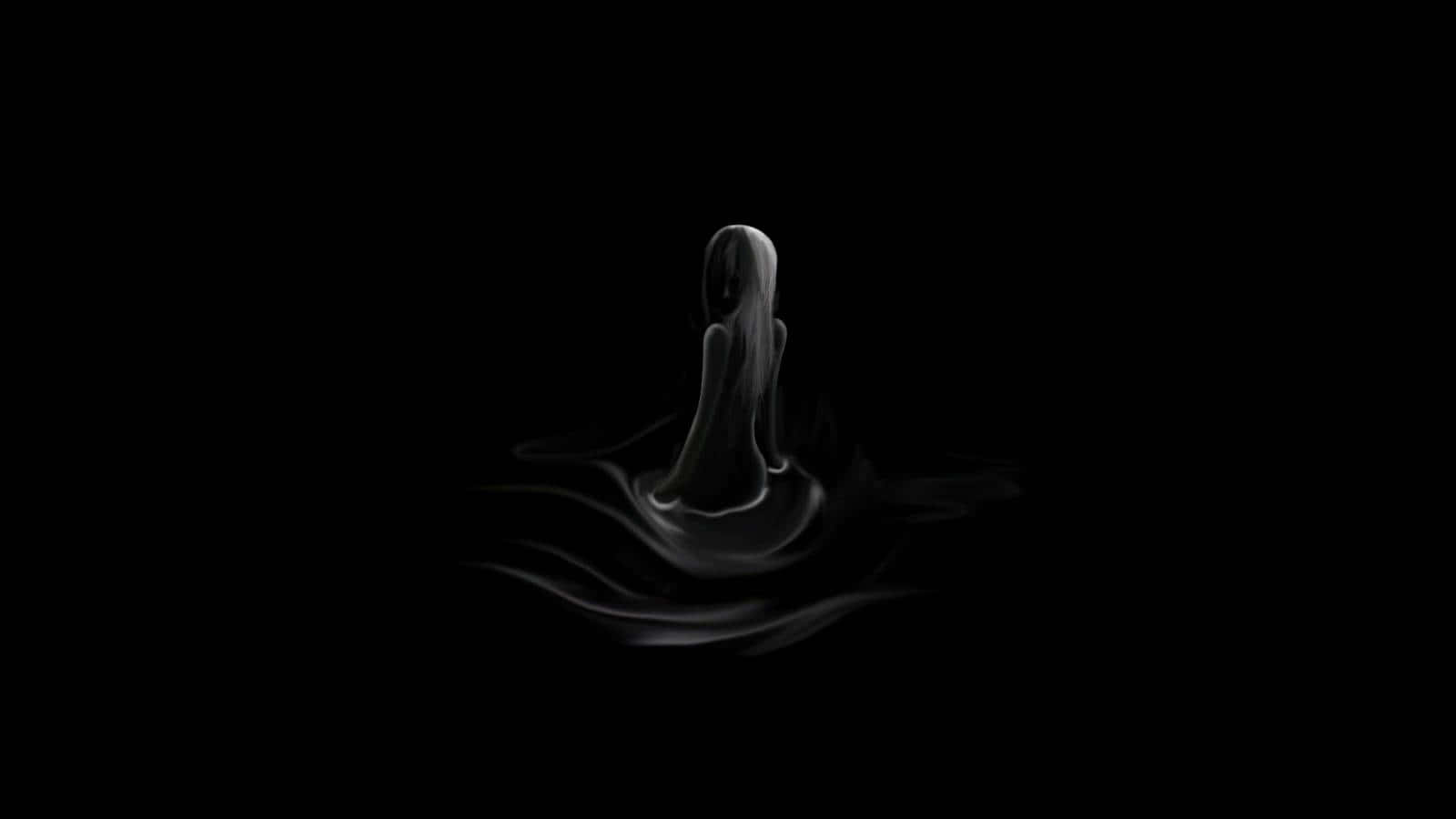 dark cute, droplet, liquid, HD Desktop Wallpaper