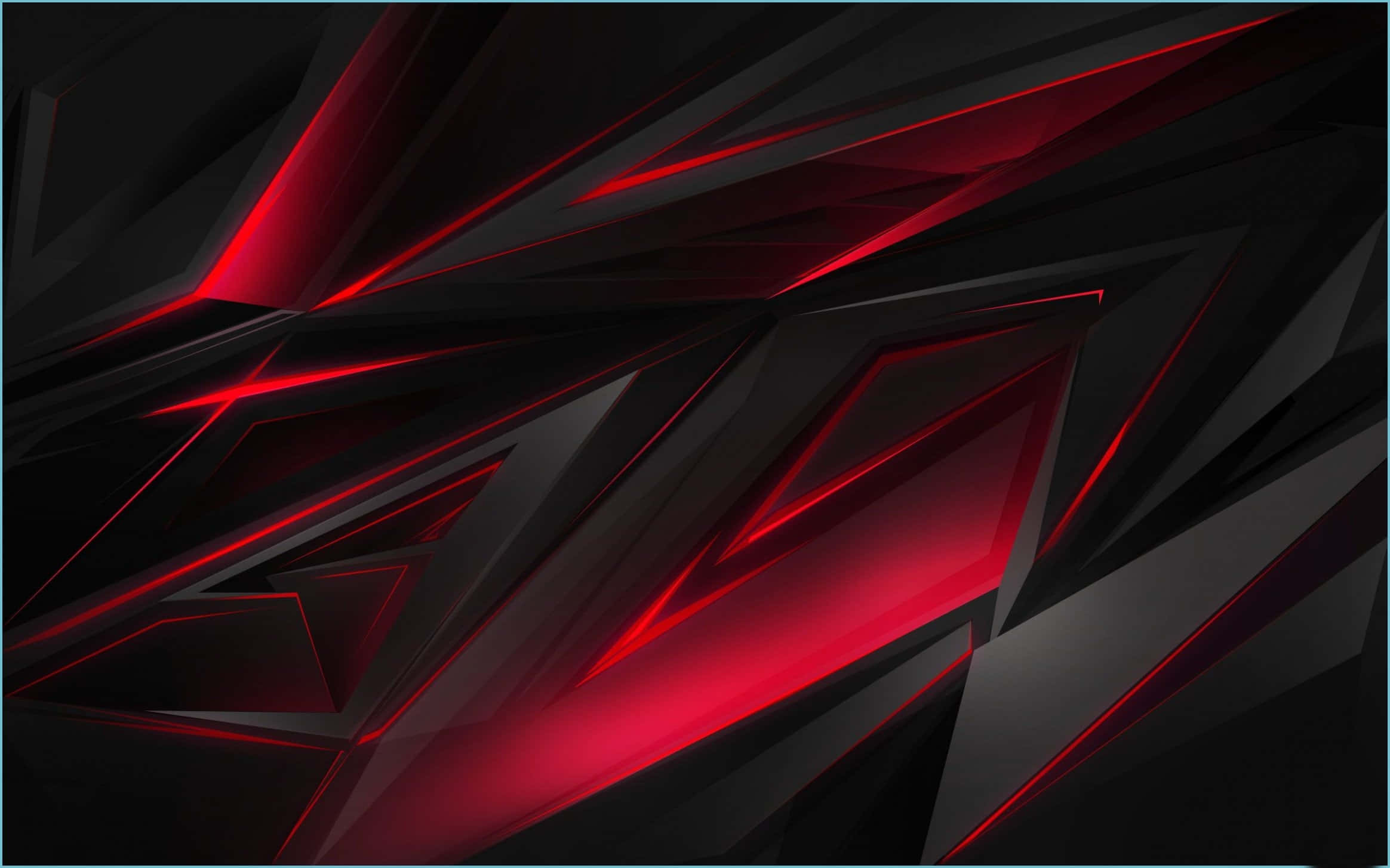 dark digital art, vibrant red glowing lines, sleek black geometric abstract design, Full HD Desktop Wallpaper