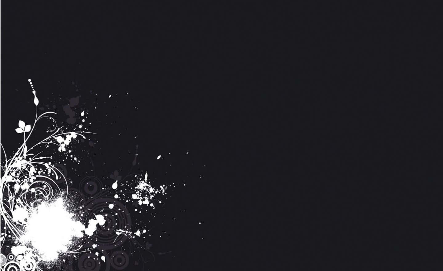 Dark Emo, monochromatic, black background, HD Desktop Wallpaper