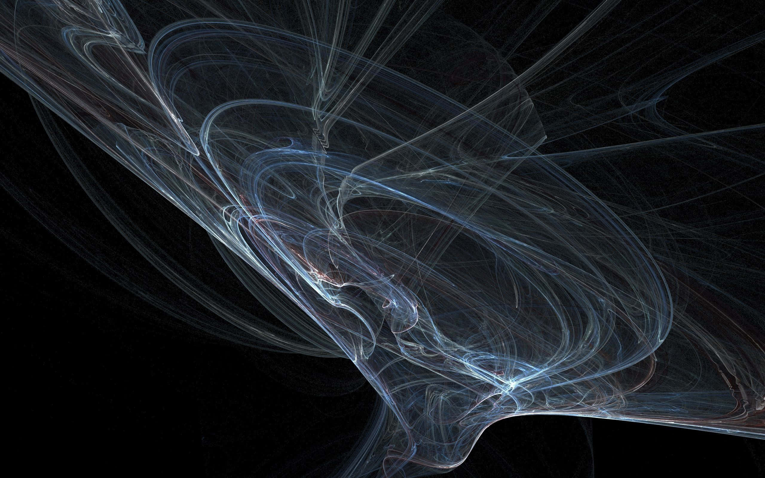 Dark Energy, 2560 x 1600, glowing blue and white filaments, 2K Desktop Wallpaper