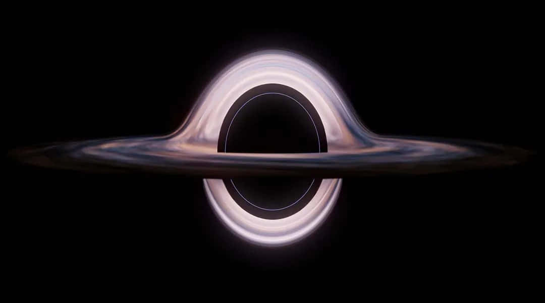 Dark Energy, swirling accretion disk, glowing gas, SD Desktop Wallpaper