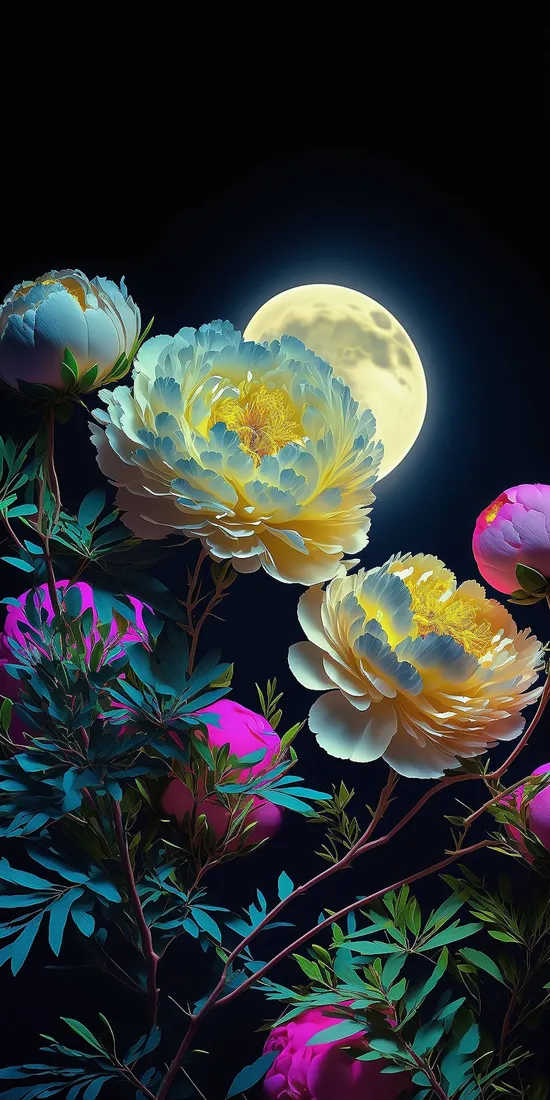 Dark Floral iPhone