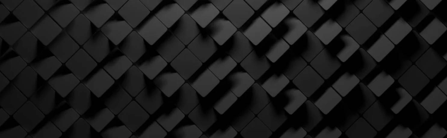 mysterious midnight forest, sleek black geometric pattern, raised squares, HD Desktop Wallpaper