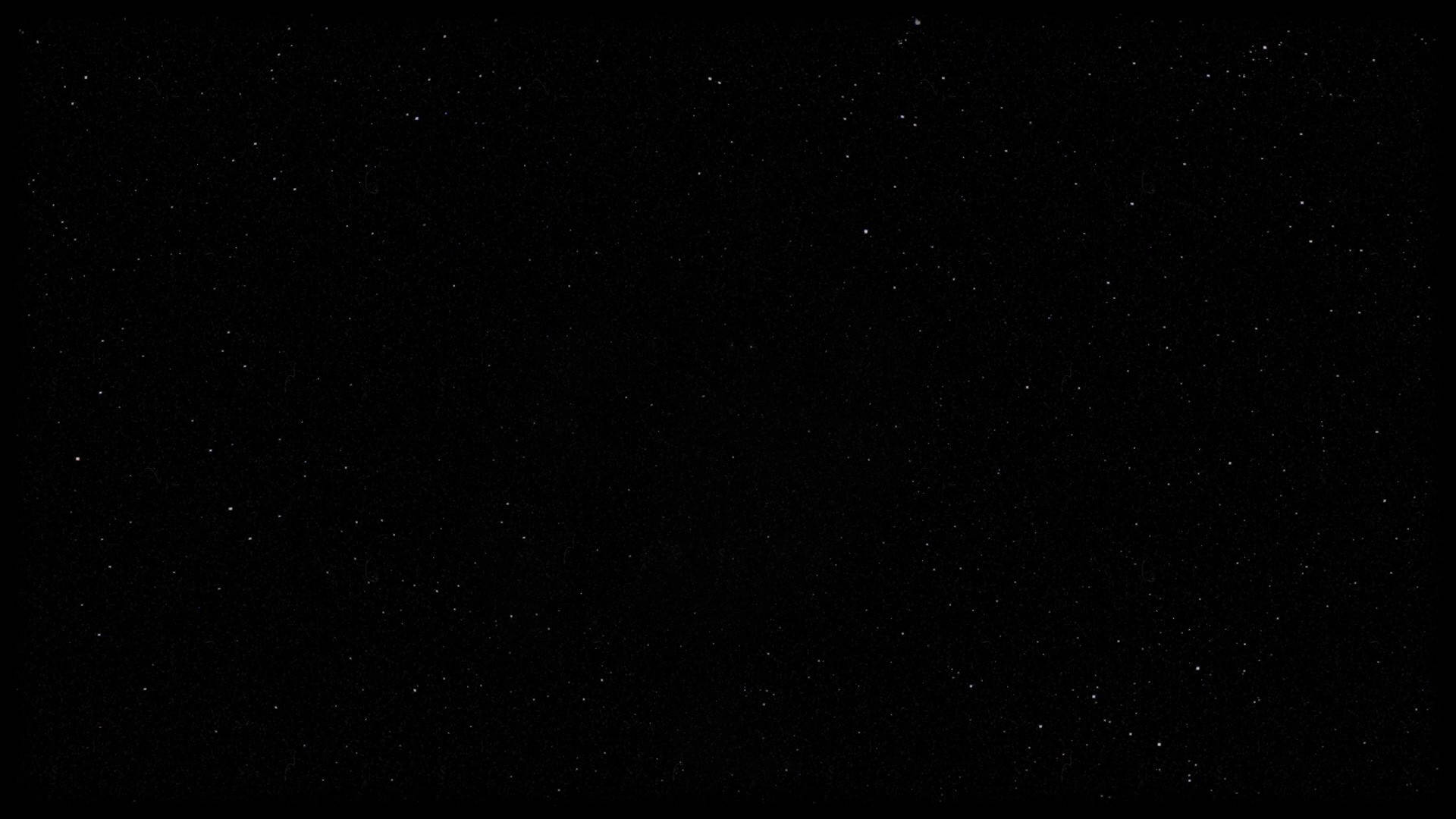 Dark Galaxy, black sky, tiny white stars, Full HD Desktop Wallpaper