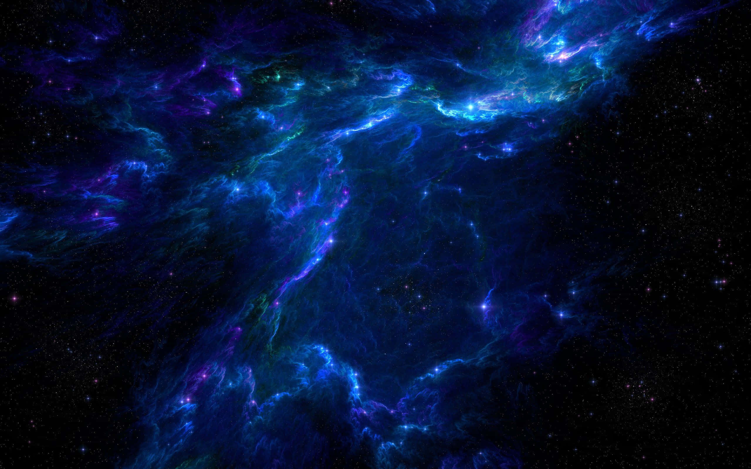Dark Galaxy, 2560 x 1600, cosmic nebula, 2K Desktop Wallpaper