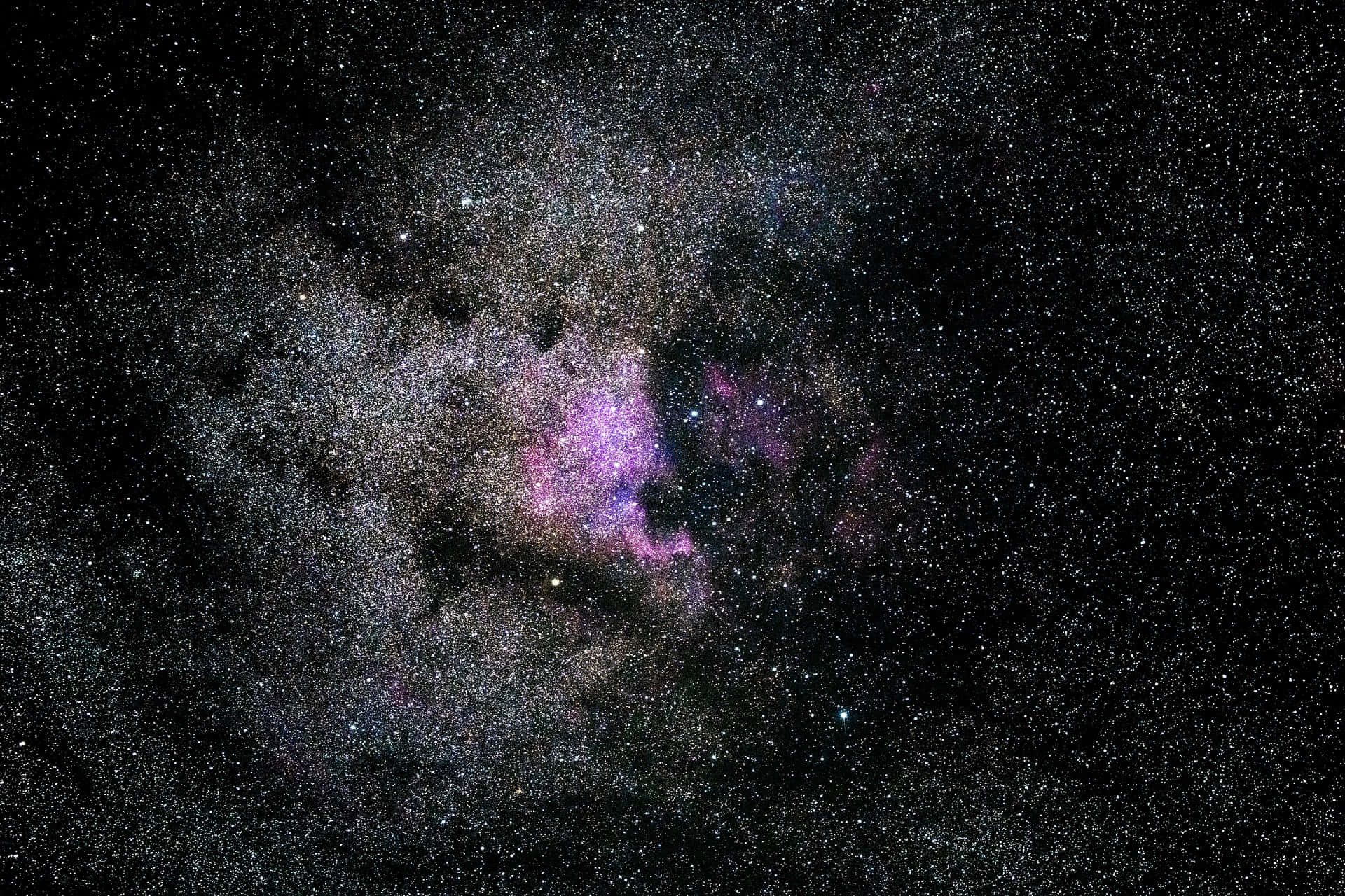 Dark Galaxy, purple, pink, Full HD Desktop Wallpaper