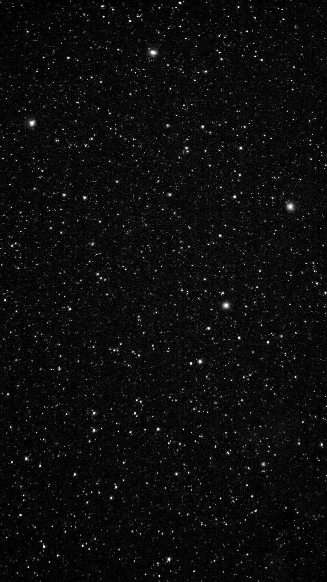 Dark Galaxy, stars, deep black cosmic void, Full HD Phone Wallpaper