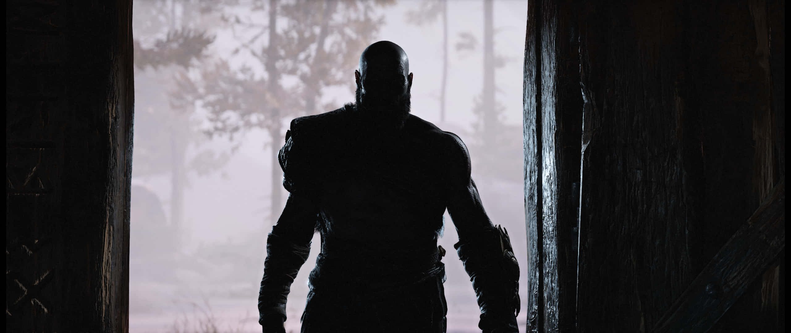 Dark Gaming, 2560 x 1080, silhouette, 2K Desktop Wallpaper