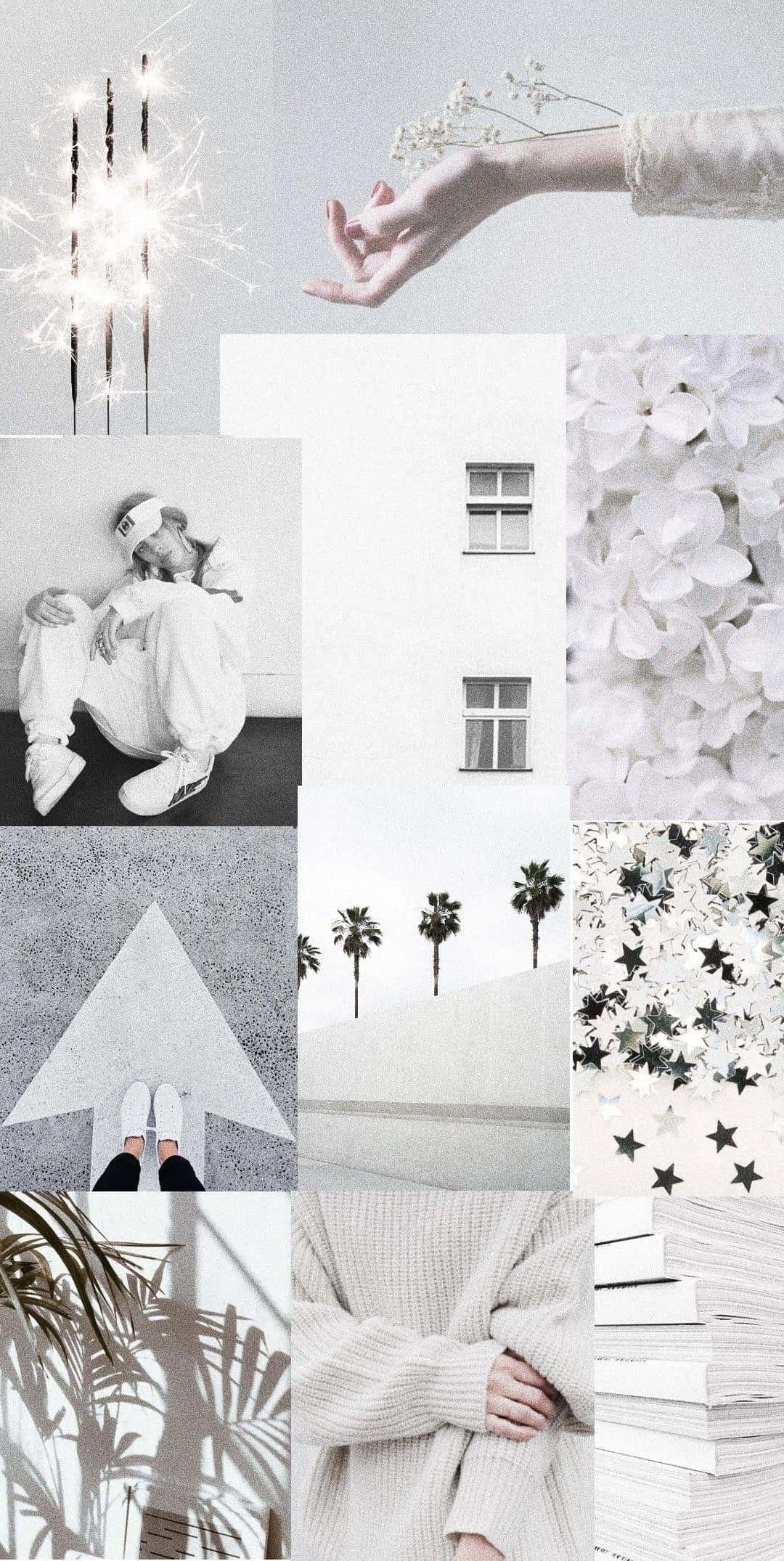 dark grey aesthetic, geometric figures, shades of dark and light grey, Full HD Phone Wallpaper