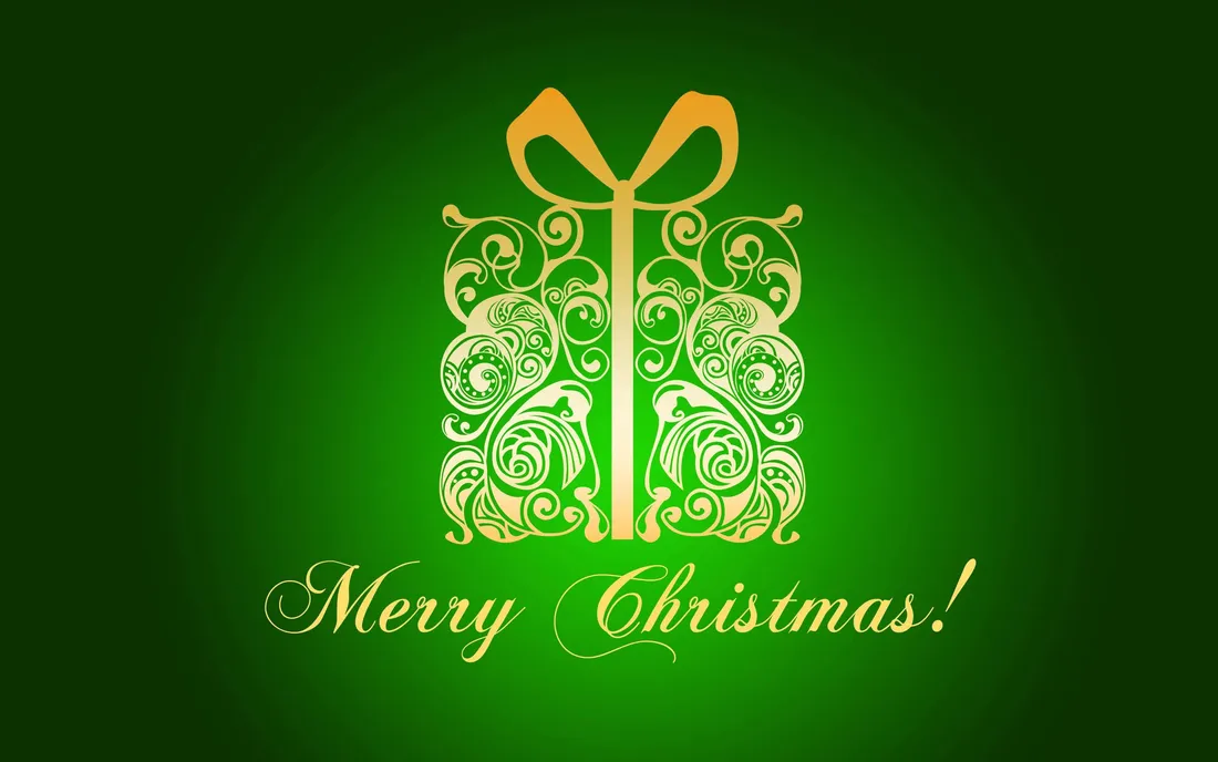 Dark Green Christmas