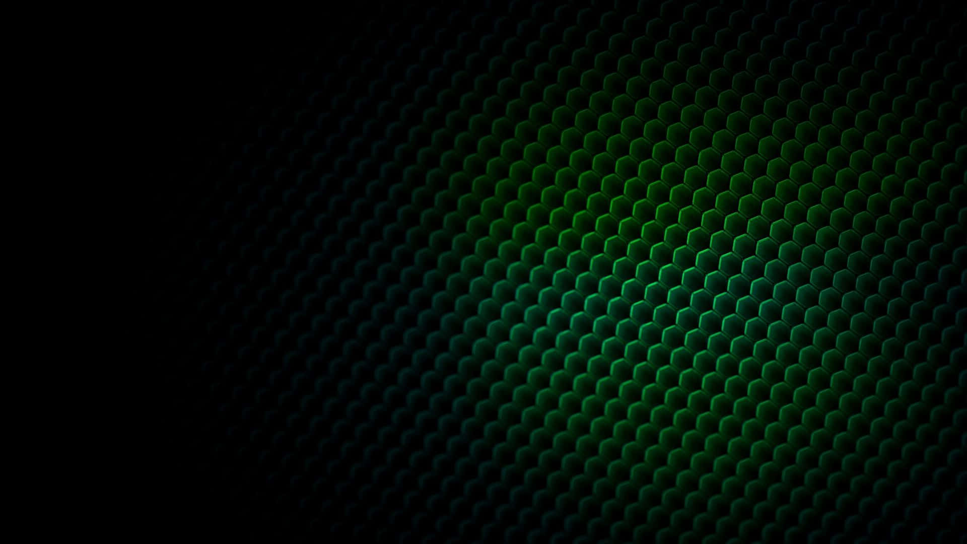 dark green, hexagonal grid pattern, diagonal gradient, Full HD Desktop Wallpaper