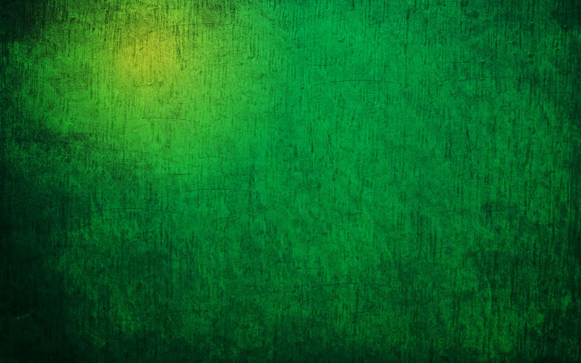Dark Green Grunge, textured green gradient, subtle yellow glow, Full HD Desktop Wallpaper
