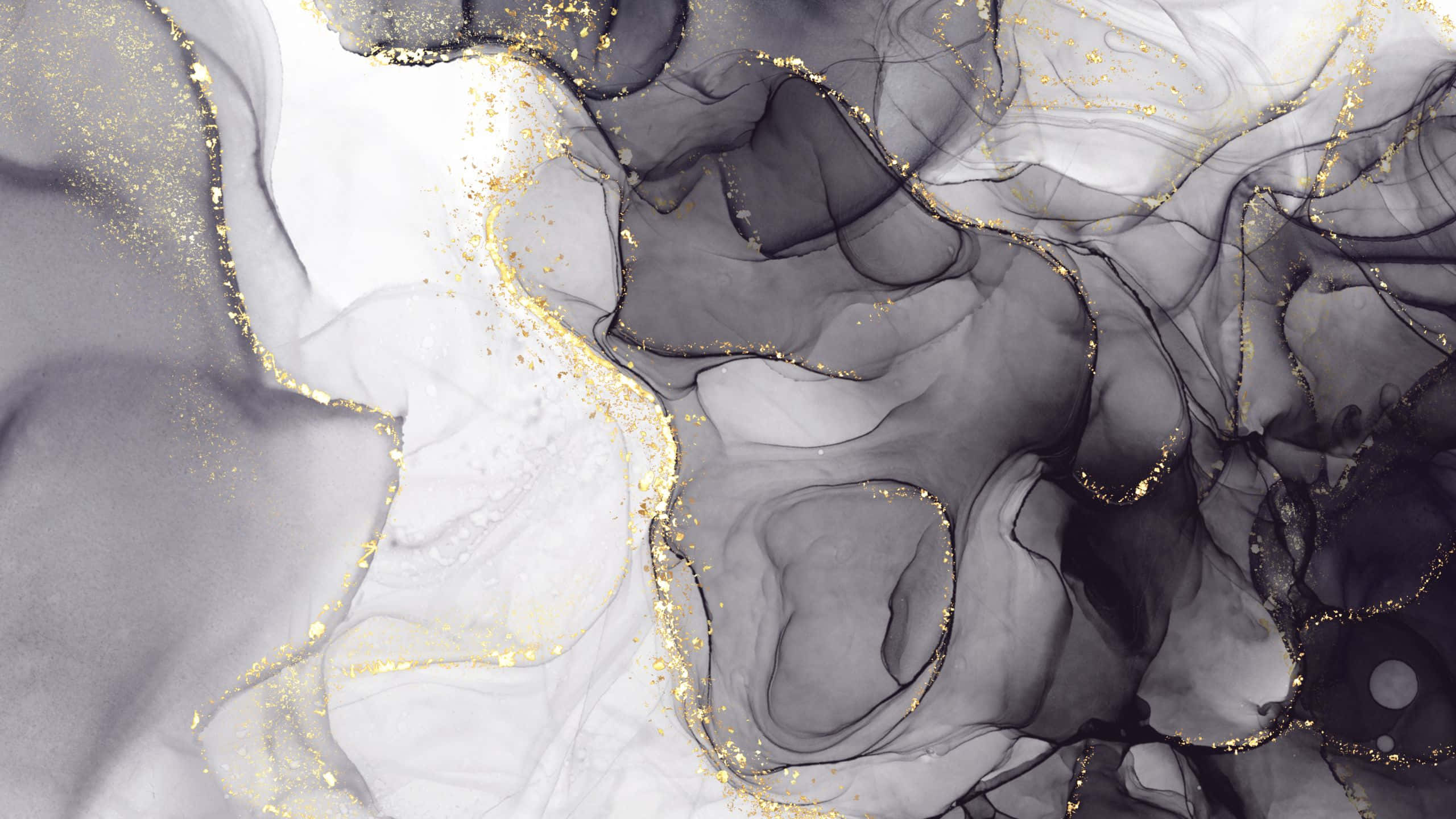Marble, Dark Grey Aesthetic, black, 2K Desktop Wallpaper