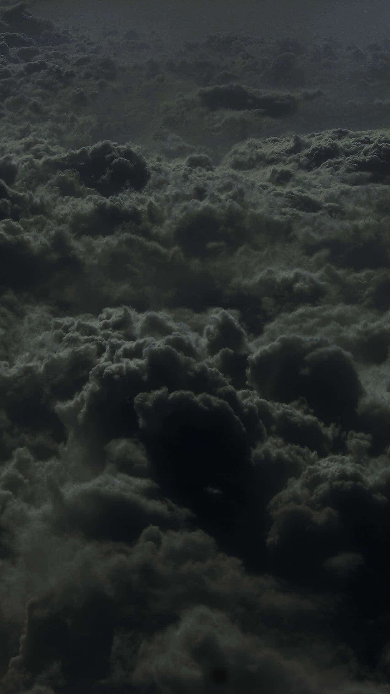 dark grey aesthetic, dense dark clouds, brooding stormy sky, Full HD Phone Wallpaper