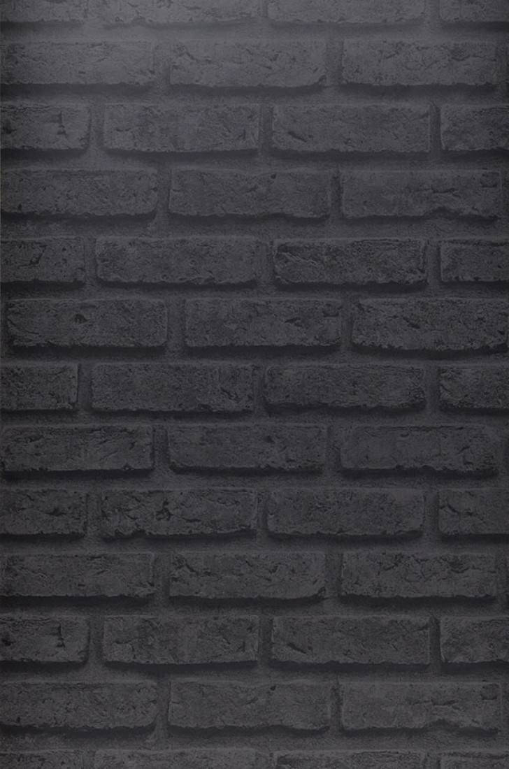 brick wall, dark grey, textured mortar, SD Phone Wallpaper