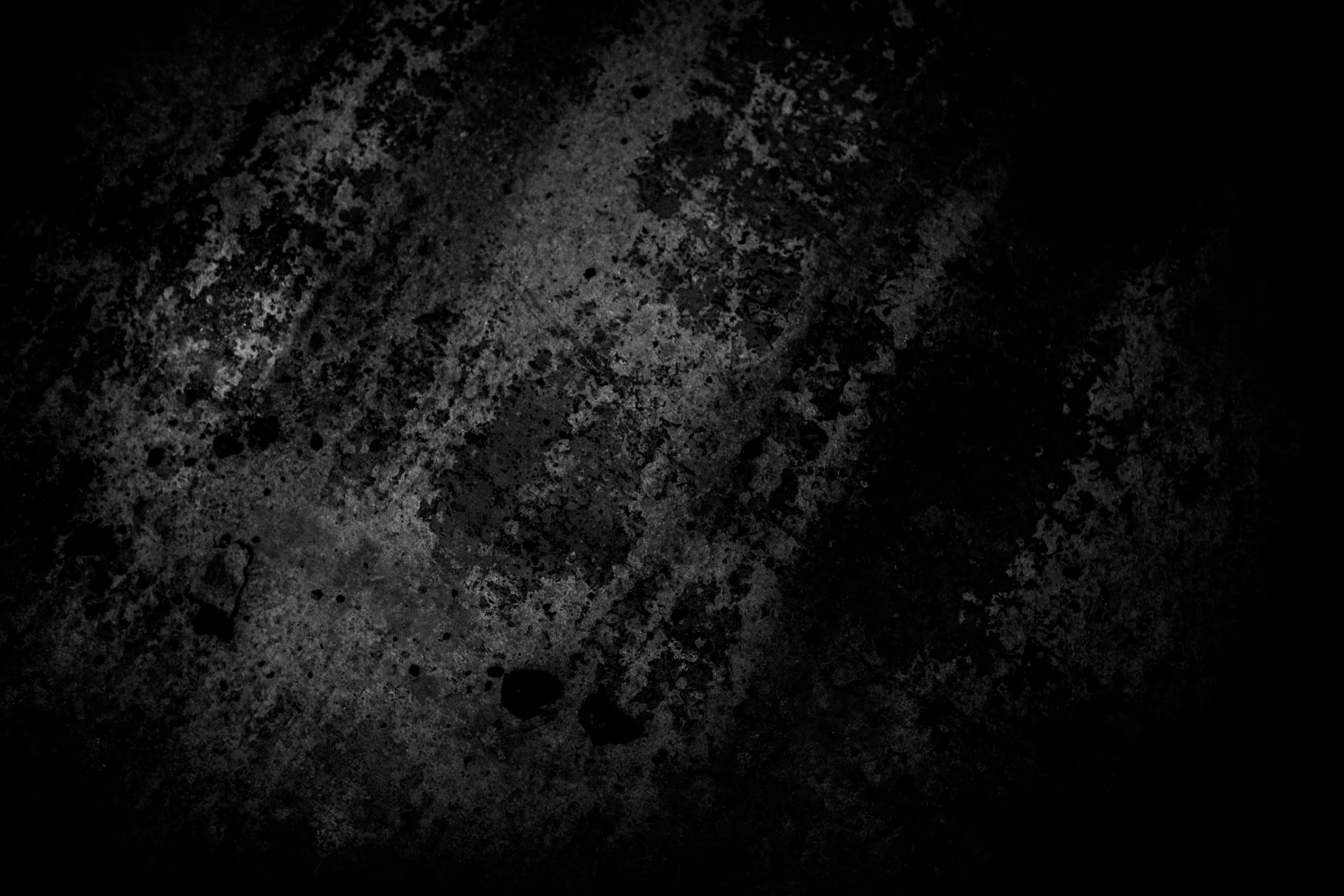 Dark Grunge, abandoned building, monochrome texture, 5K Desktop Wallpaper