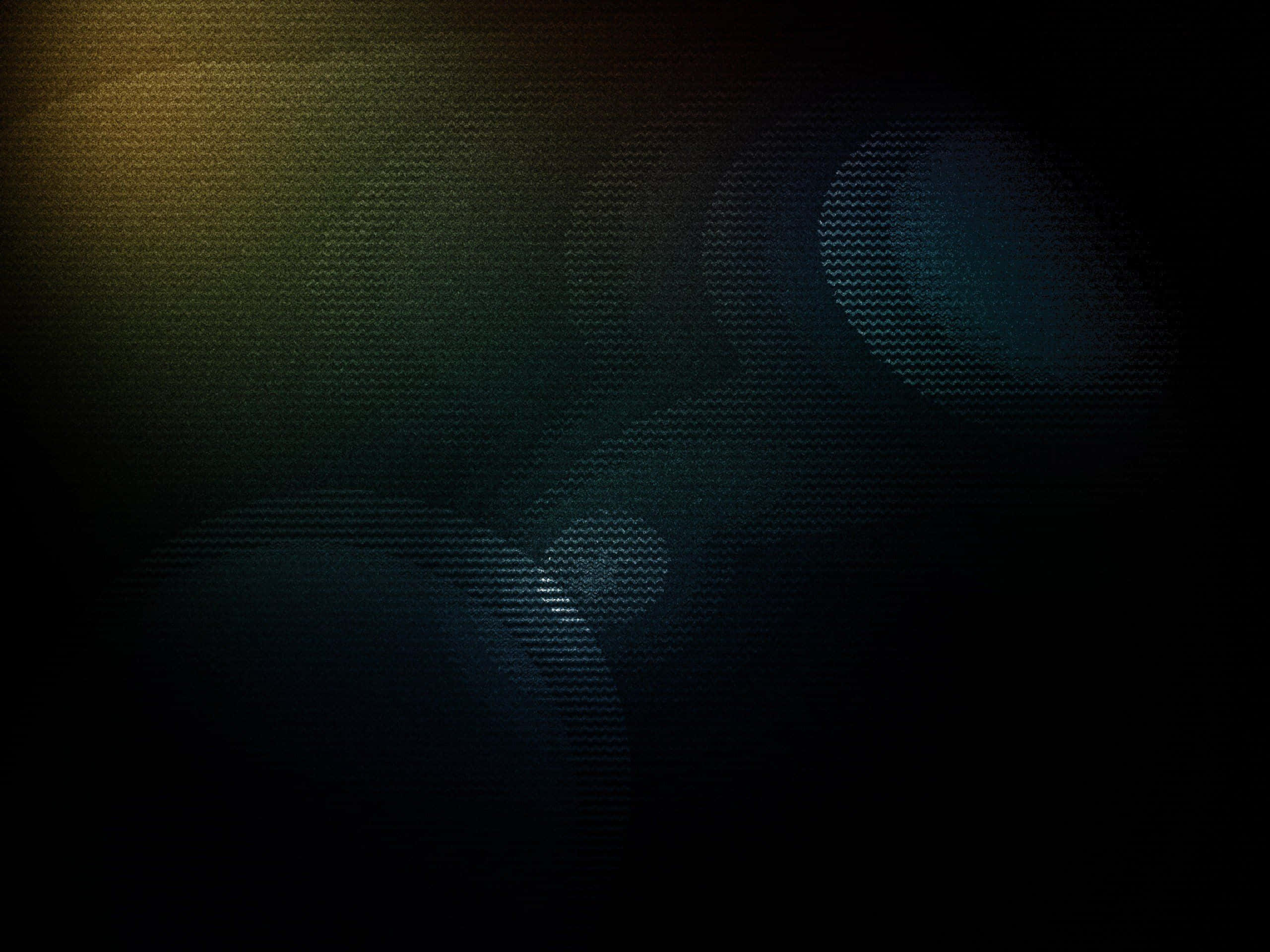 Dark Grunge, teal, gold, 2K Desktop Wallpaper