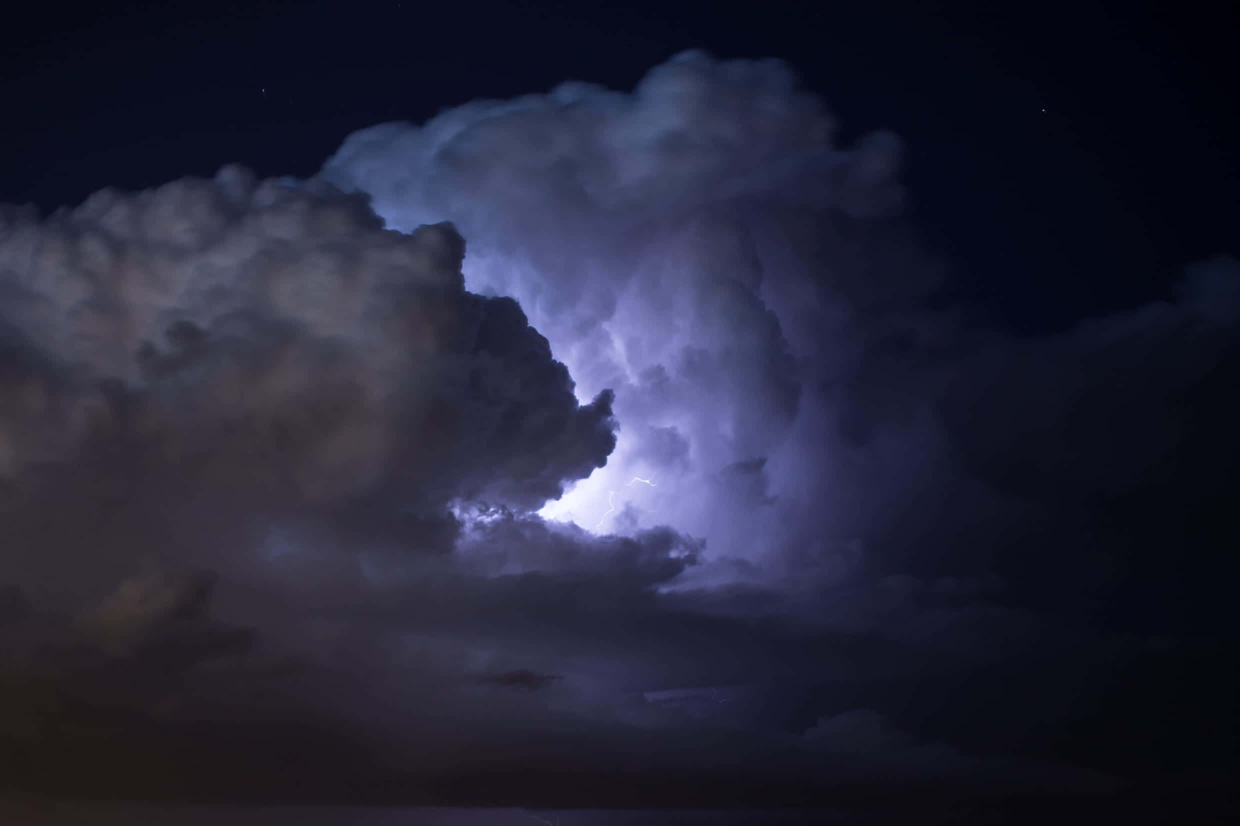 Dark Heaven, storm cloud, lightning bolt, Full HD Desktop Wallpaper