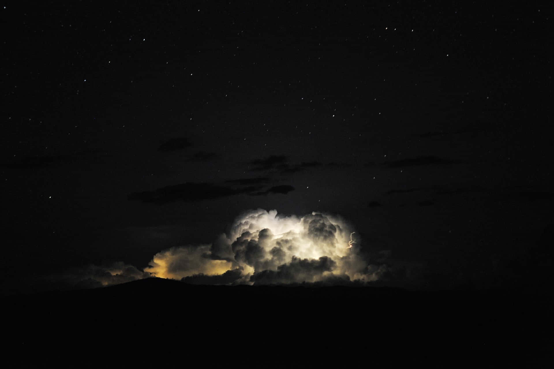 Dark Heaven, night sky, storm cloud, Full HD Desktop Wallpaper