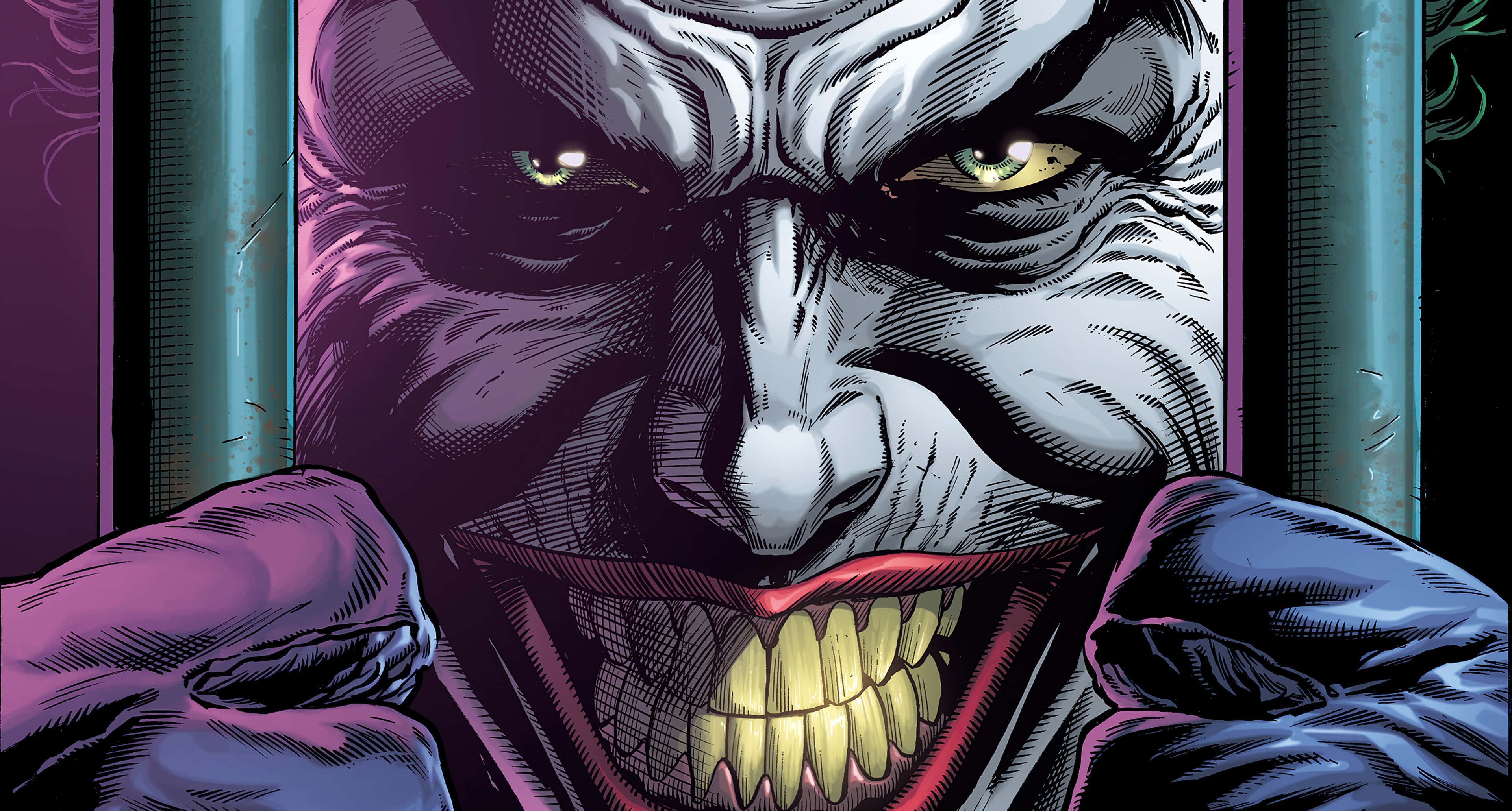 Dark Joker, Joker, prison bars, 4K Desktop Wallpaper