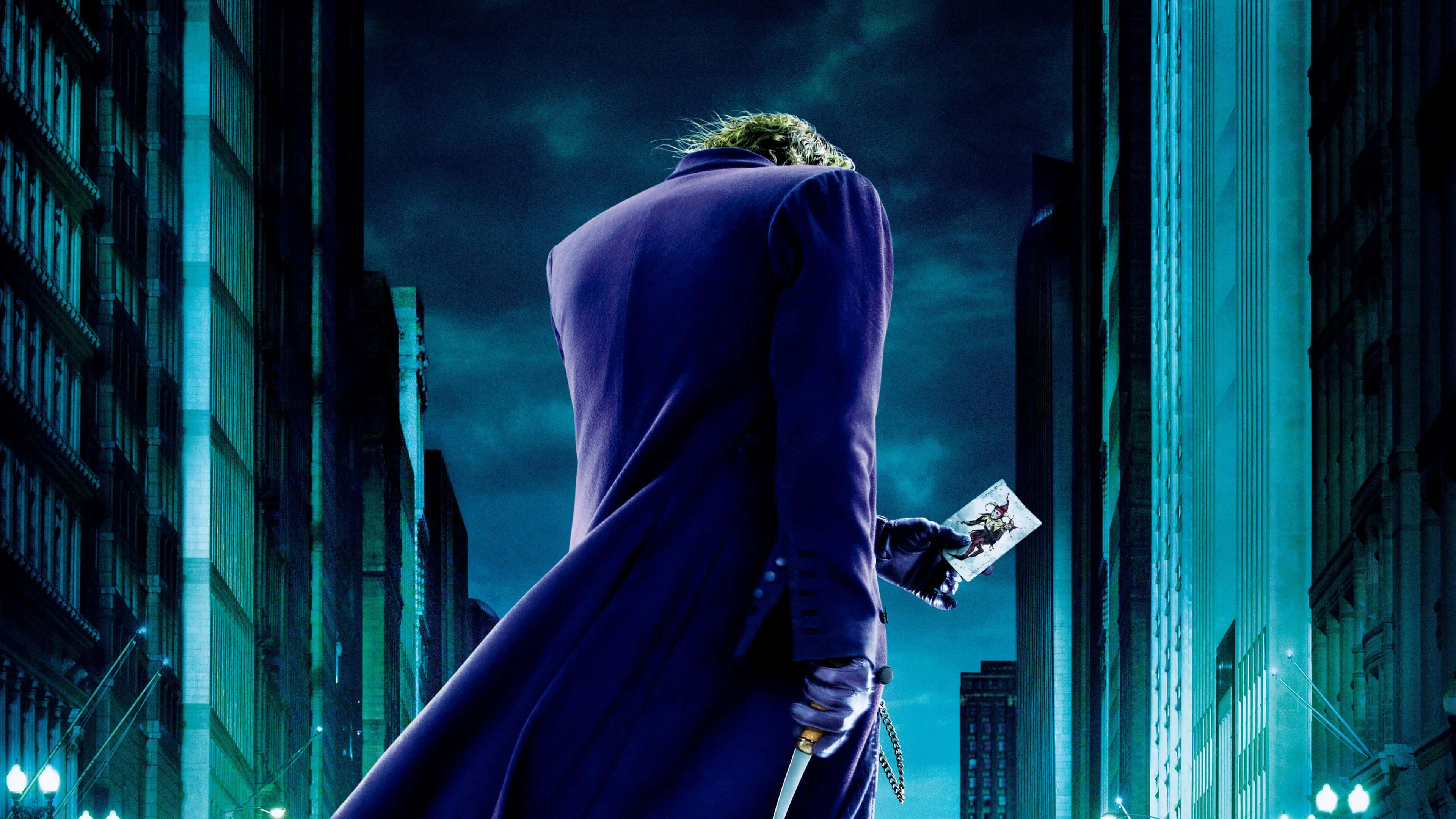 Dark Knight Joker, 4K Ultra HD, purple coat, 4K Desktop Wallpaper