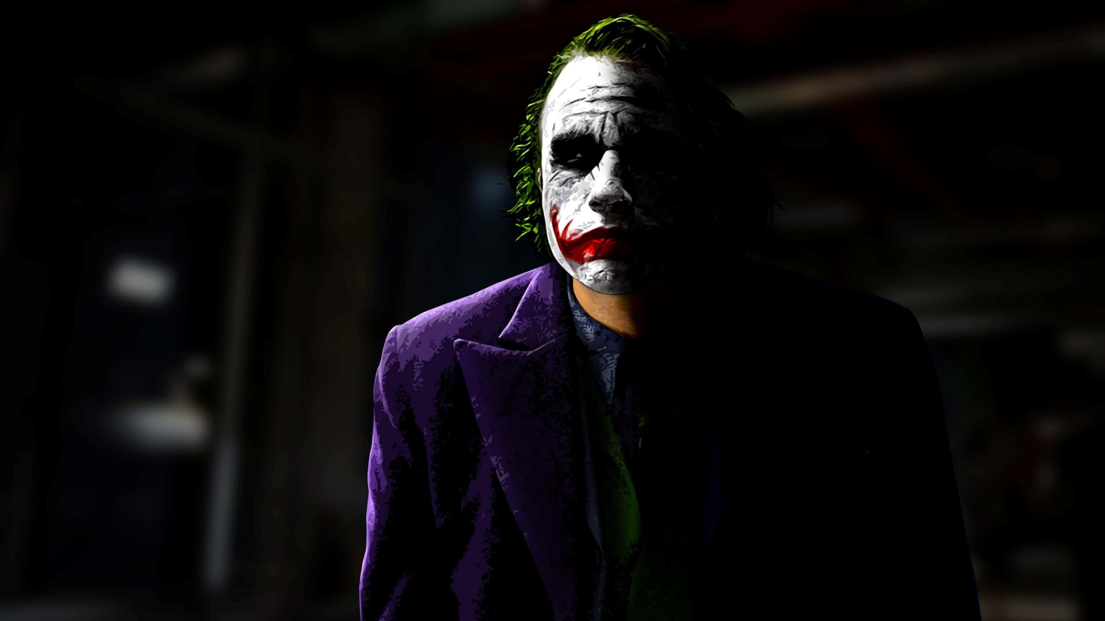 Dark Knight Joker, 4K Ultra HD, purple suit, 4K Desktop Wallpaper