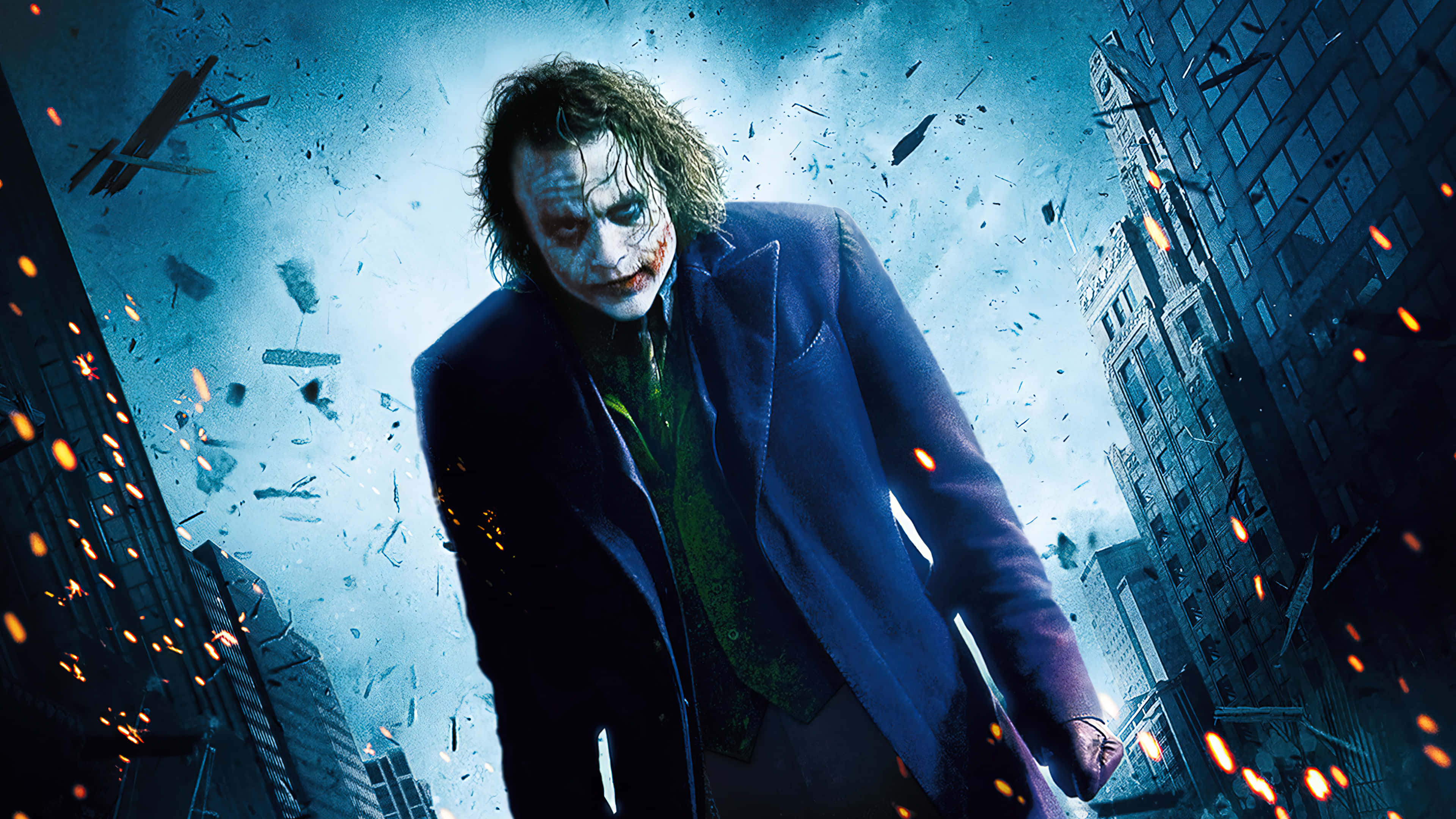 Dark Knight Joker, 4K Ultra HD, movie poster, 4K Desktop Wallpaper