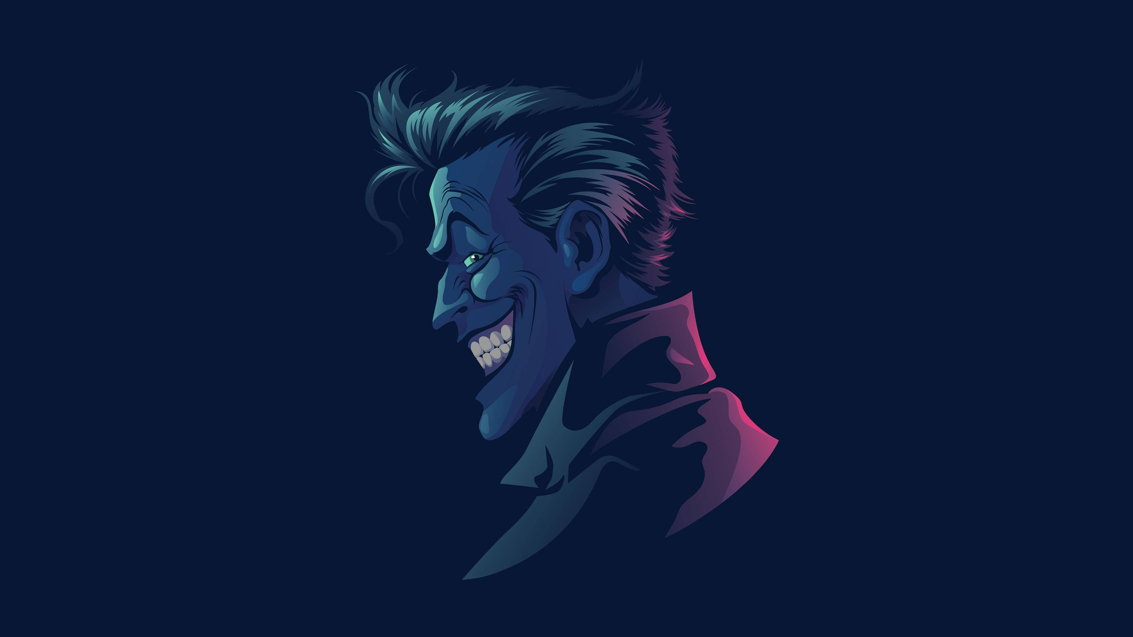 Vintage Joker, 4K Ultra HD, anime character, 4K Desktop Wallpaper