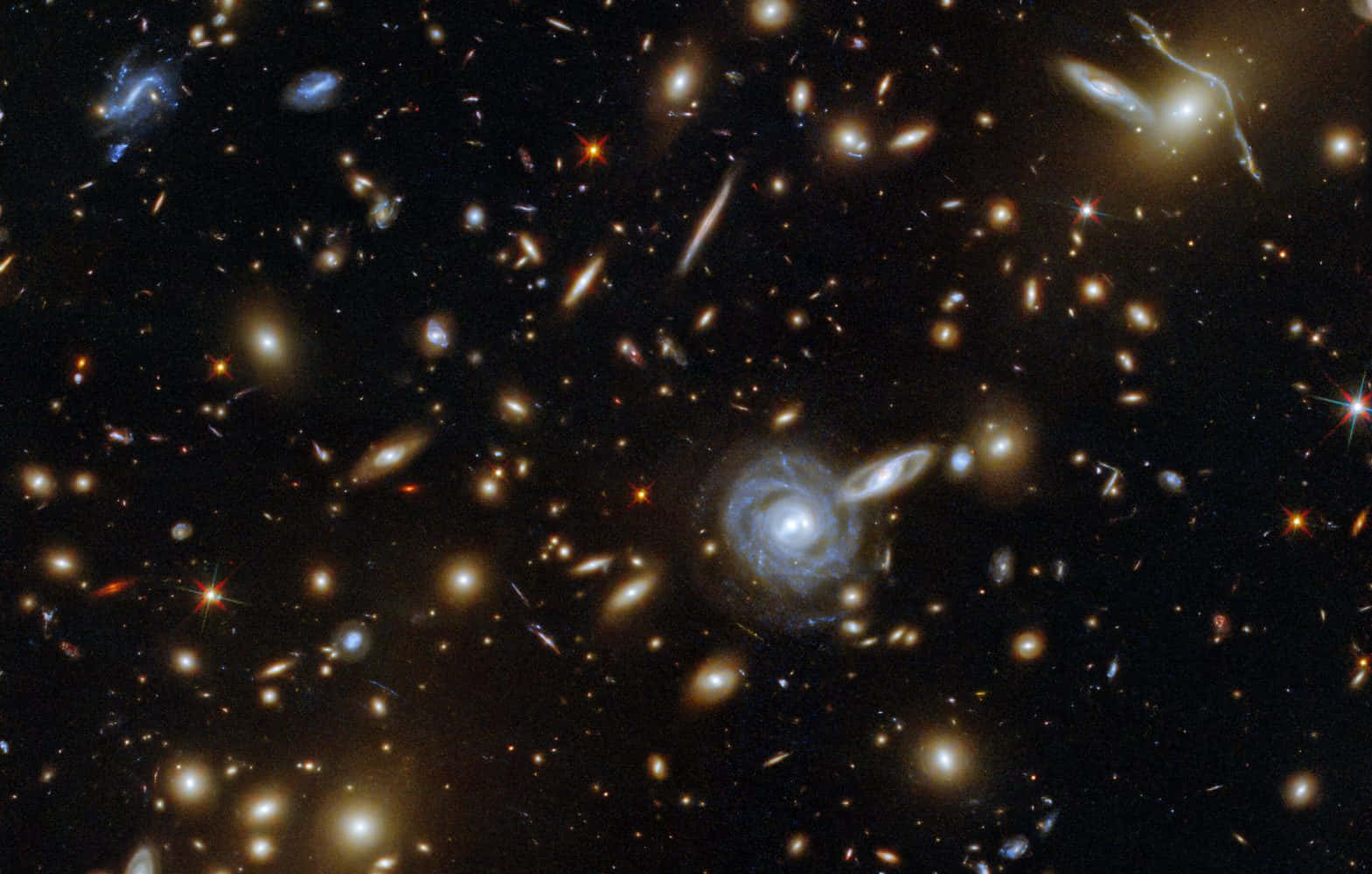 Dark Matter, cosmic vista, galaxies, HD Desktop Wallpaper