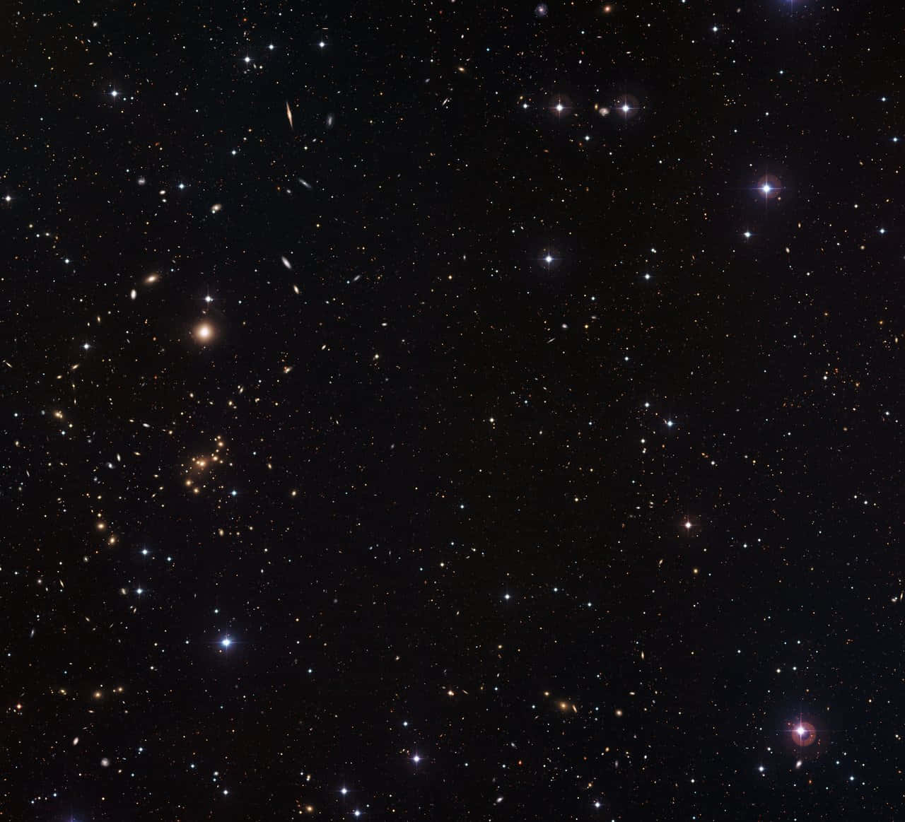 Dark matter, deep space, stars, HD Desktop Wallpaper