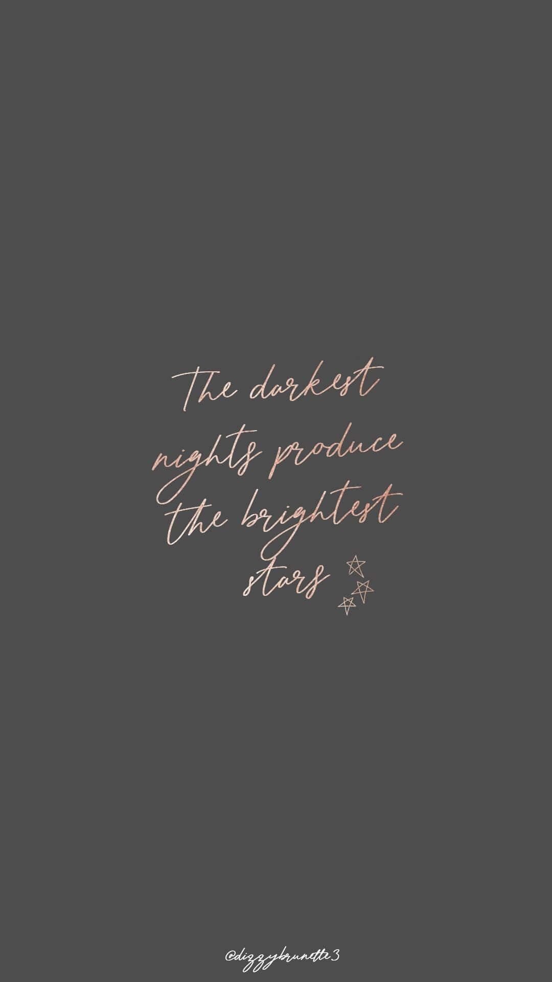dark gray, rose gold, cursive text, Full HD Phone Wallpaper