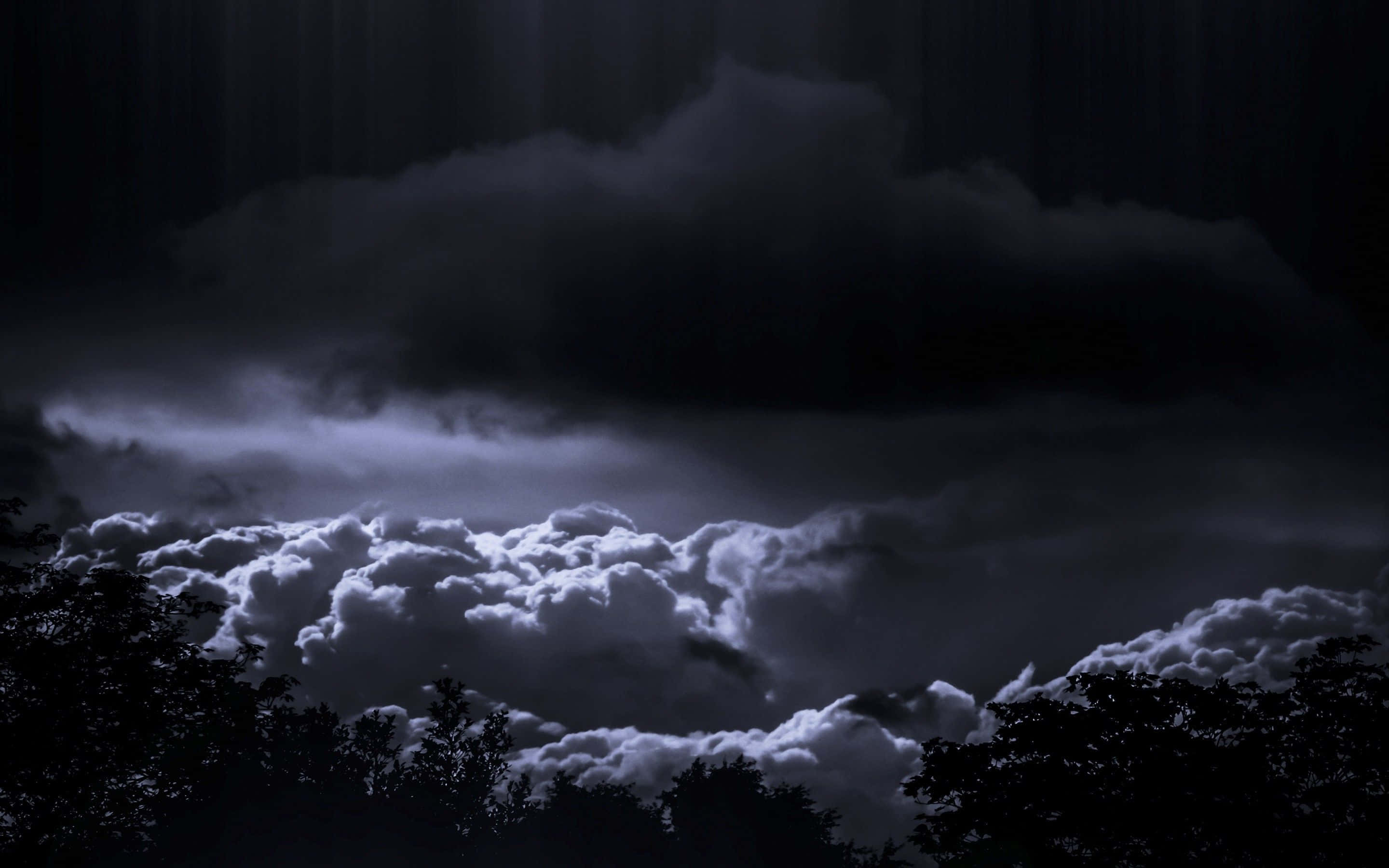Dark Storm, 2880 x 1800, moonlight, 2K Desktop Wallpaper