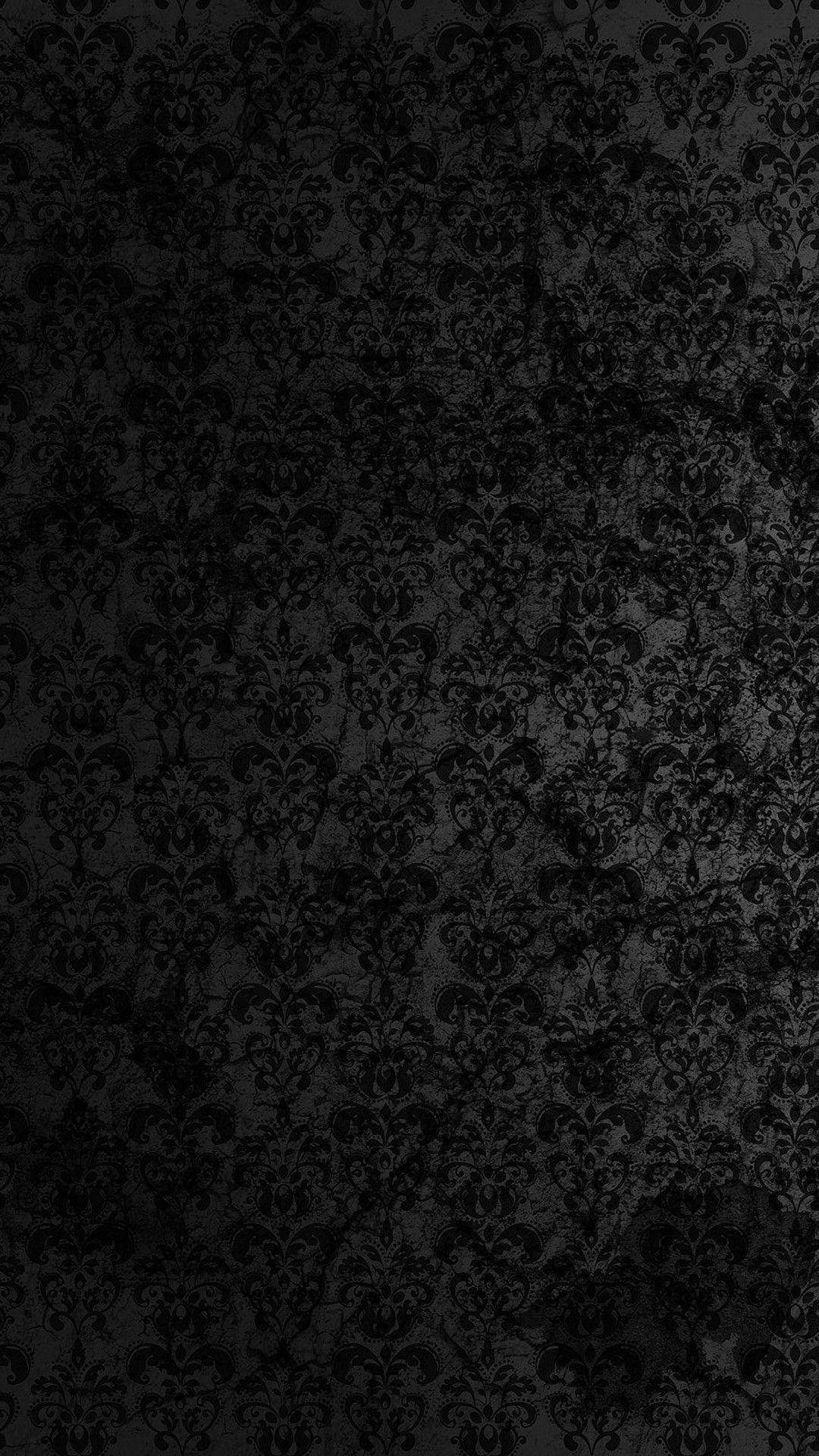Dark Phone, dark grey, abstract pattern, Full HD Phone Wallpaper