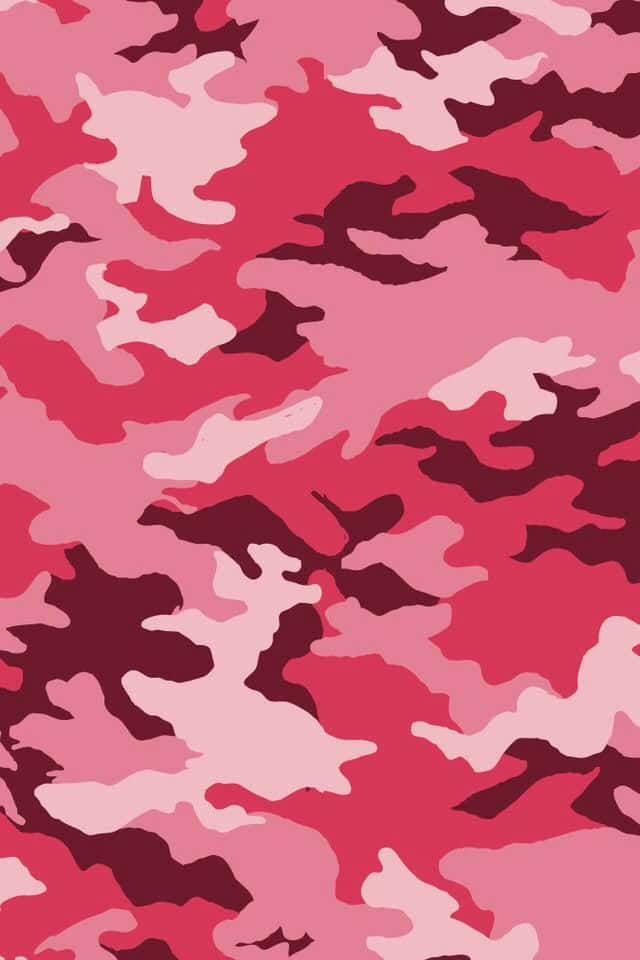 pink camo, darker pink camo, magenta, SD Phone Wallpaper