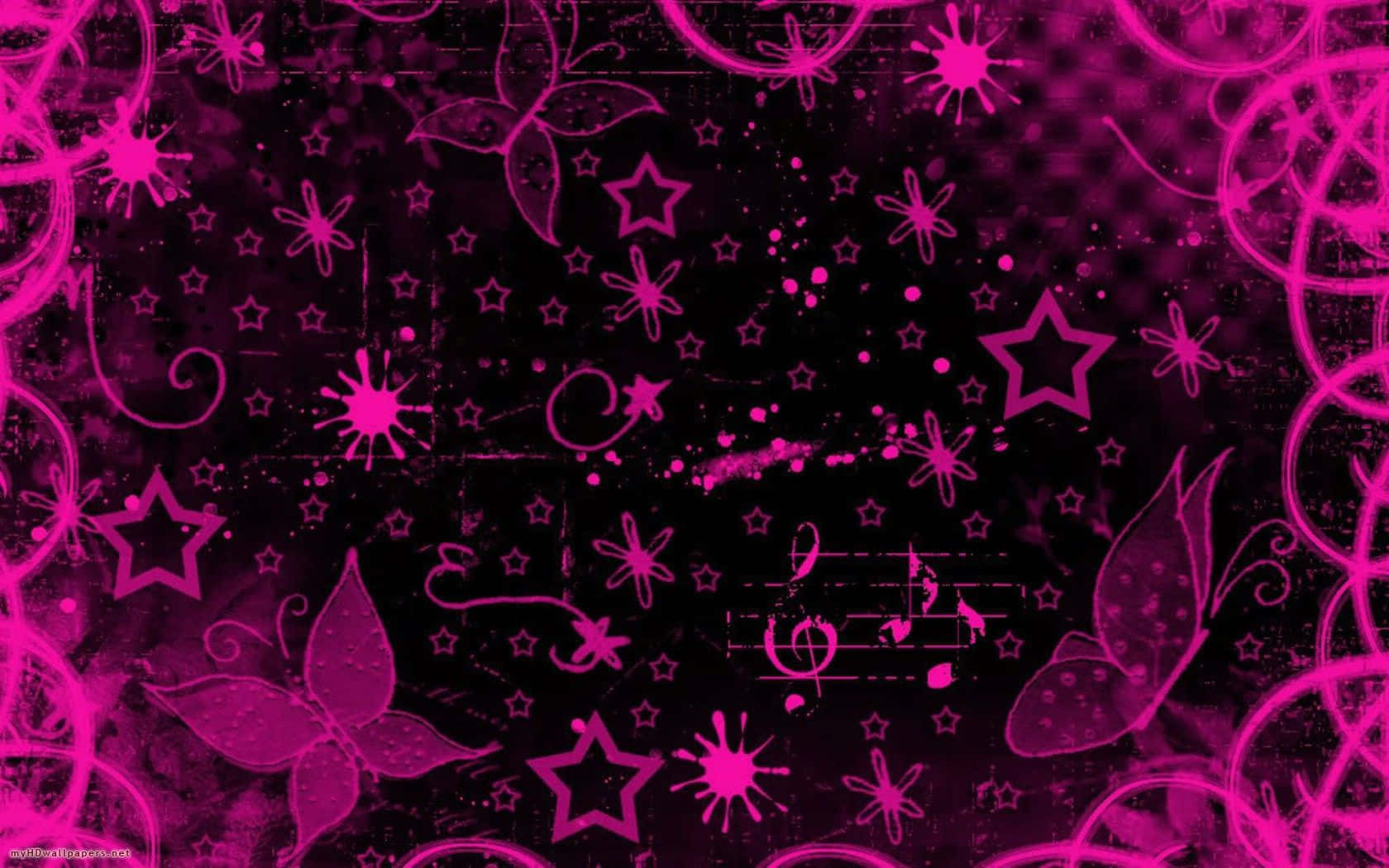 dark pink, vibrant pink, textured dark background, HD Desktop Wallpaper