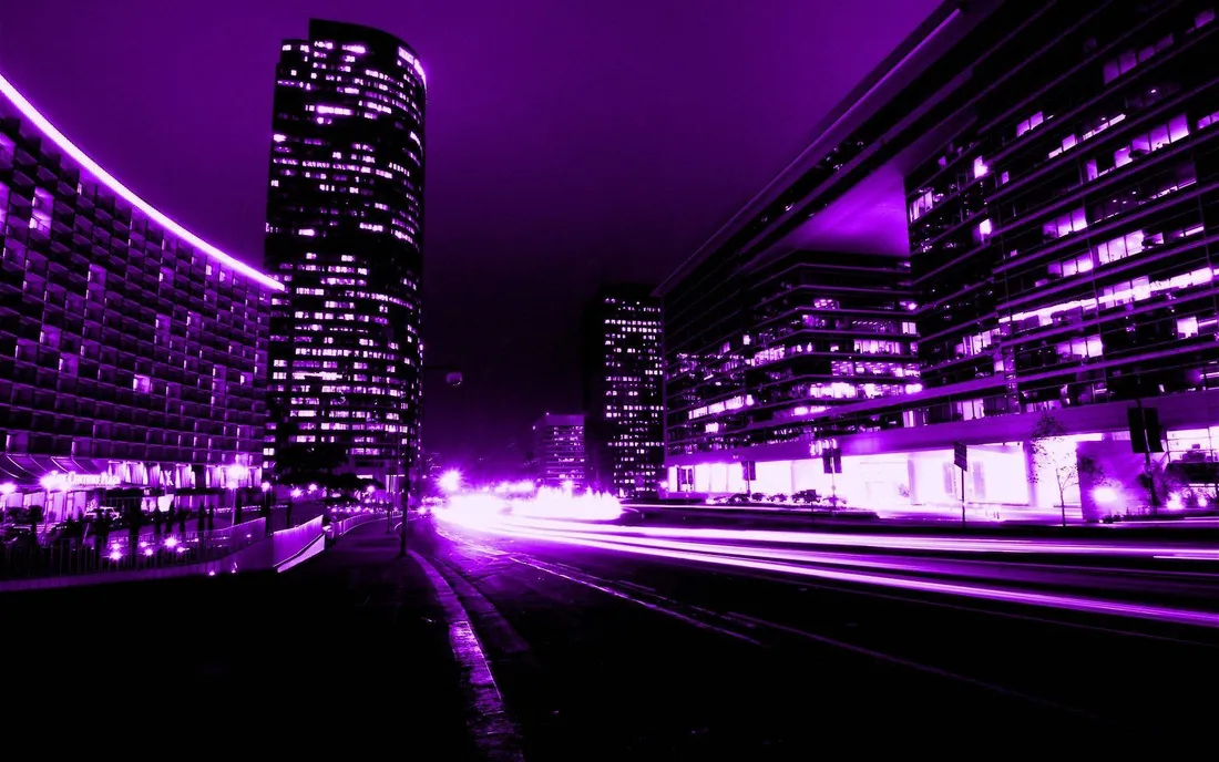 Dark Purple And Black