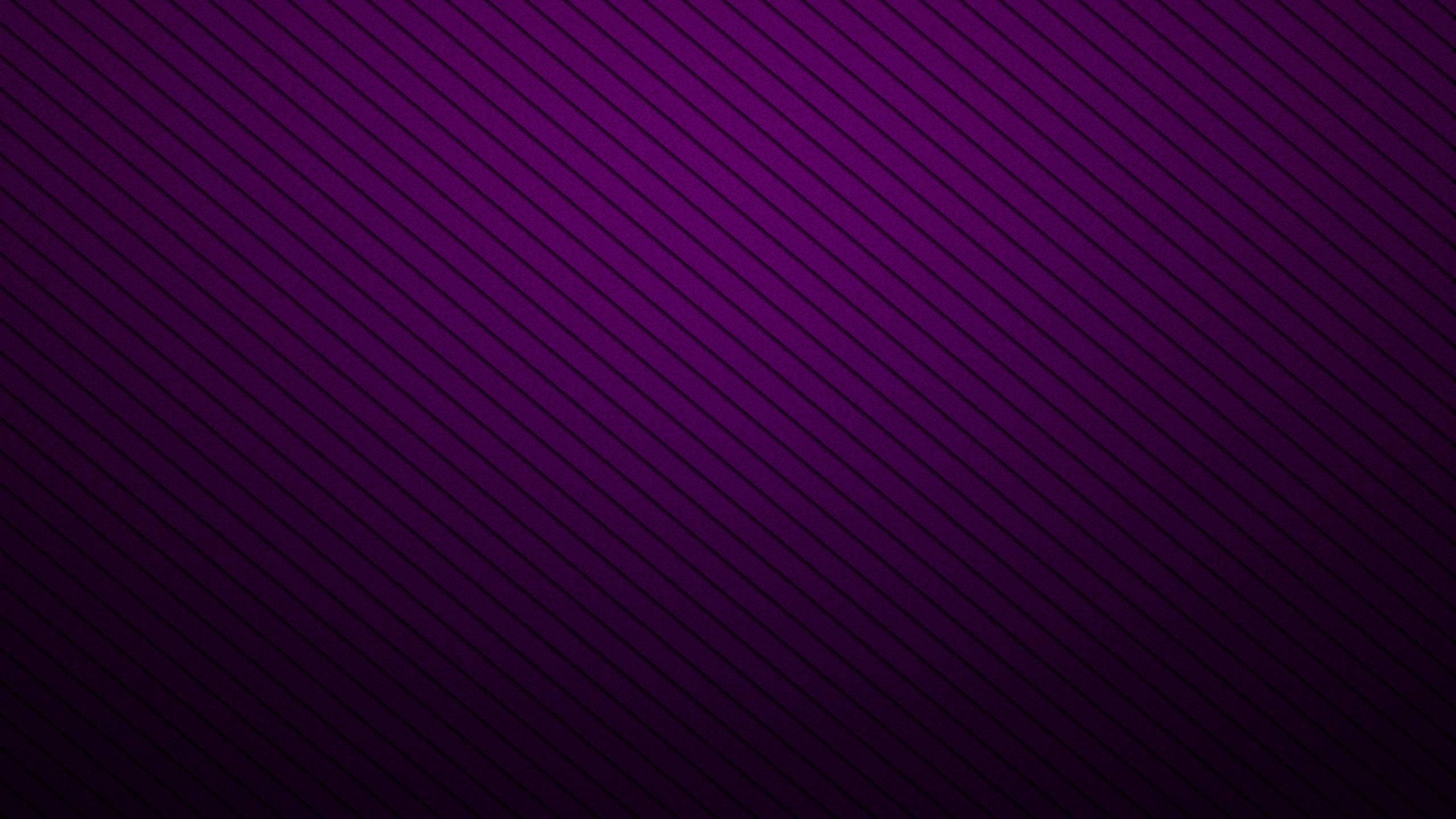 diagonal stripes, deep violet, lighter violet, 2K Desktop Wallpaper