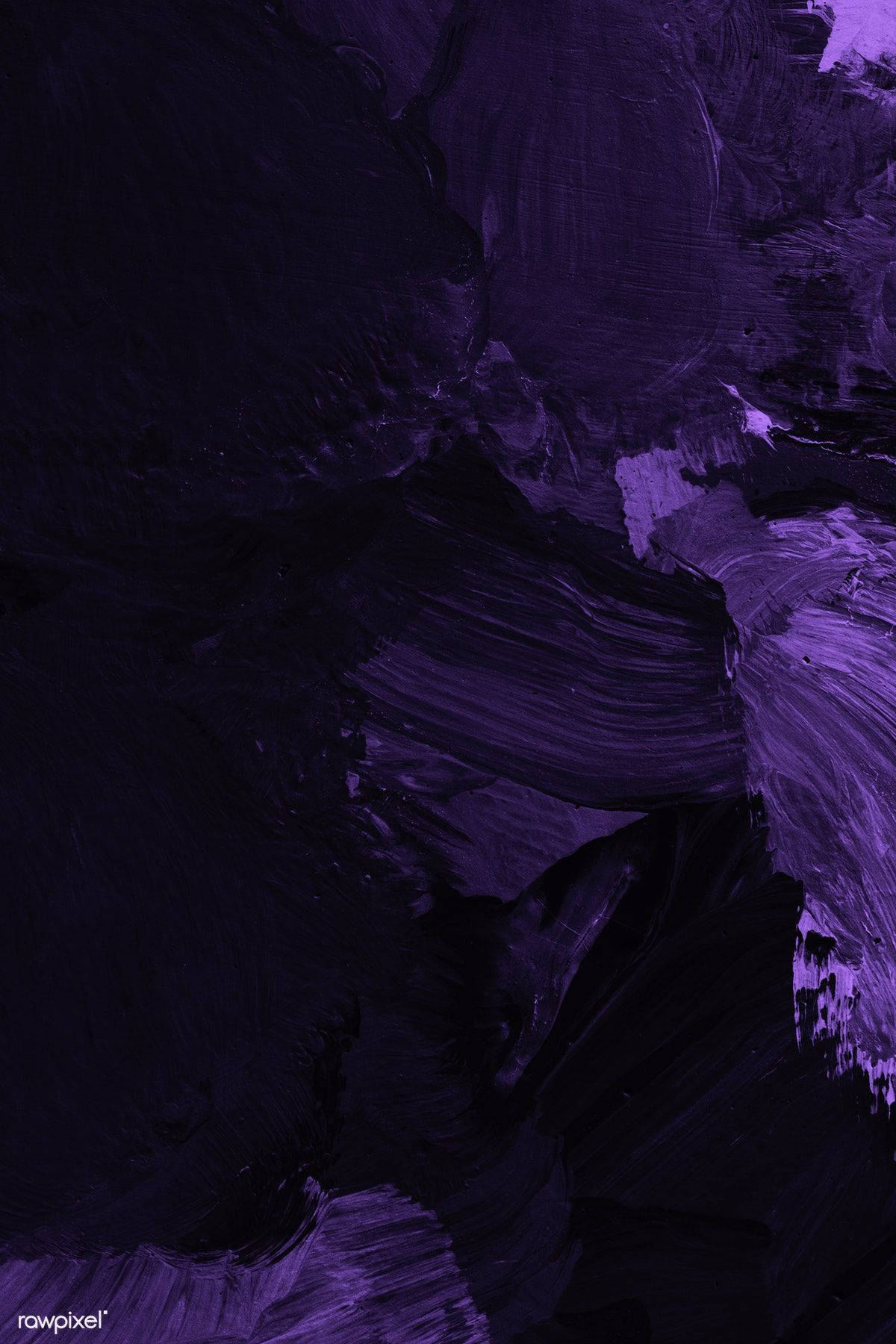 dark purple, black, paint strokes, HD Phone Wallpaper
