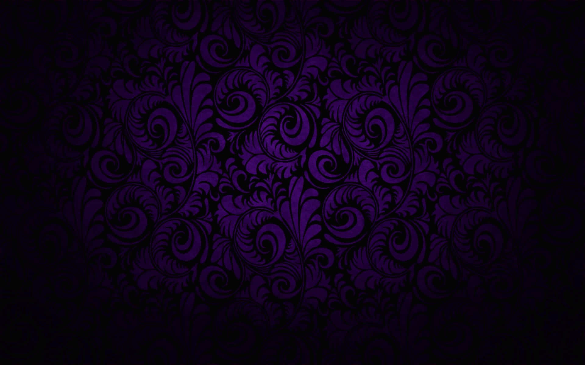 dark purple, damask pattern, swirling floral motifs, Full HD Desktop Wallpaper