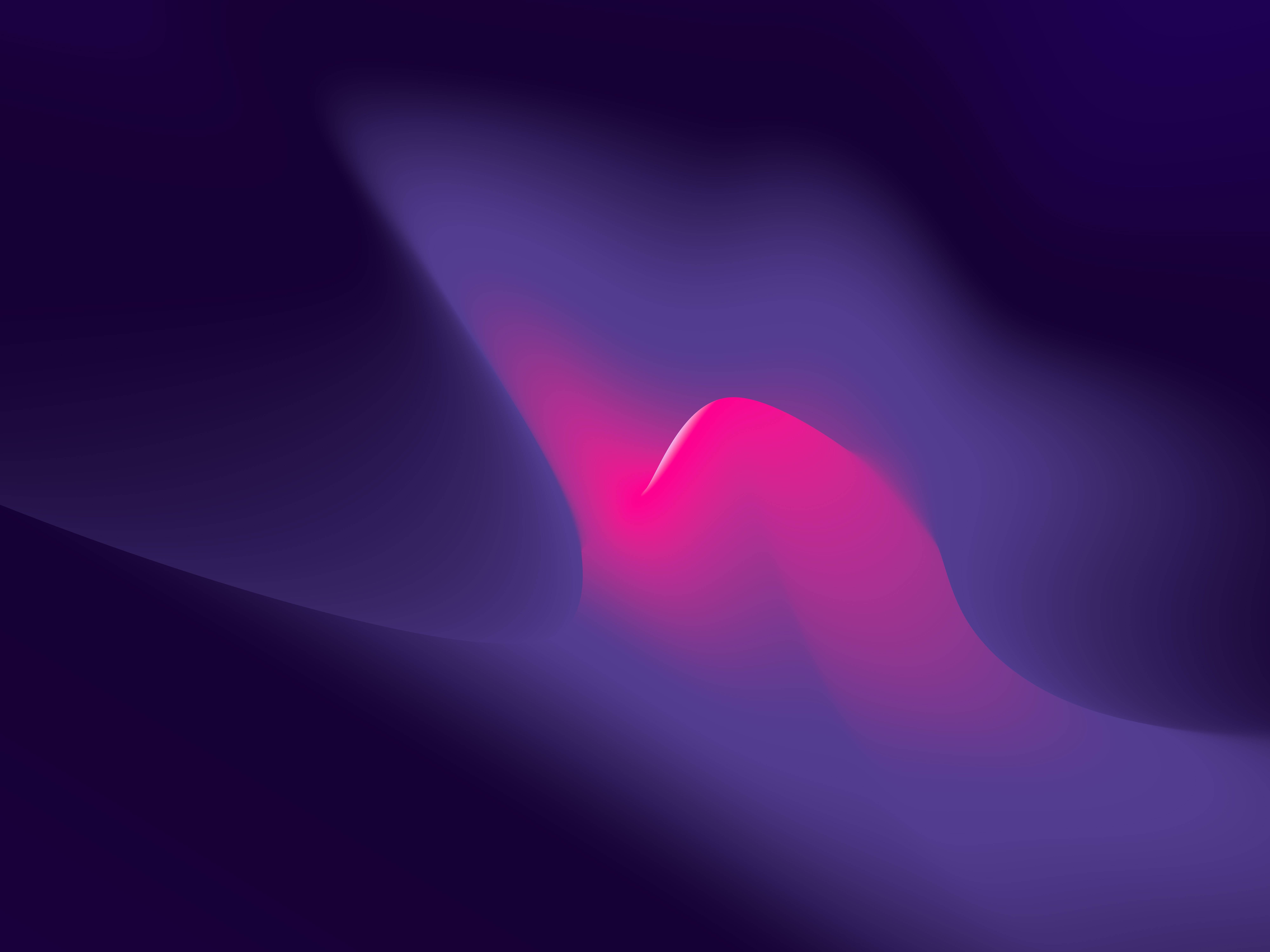 dark purple, magenta wave, deep purple abstract digital landscape, 8K Desktop Wallpaper