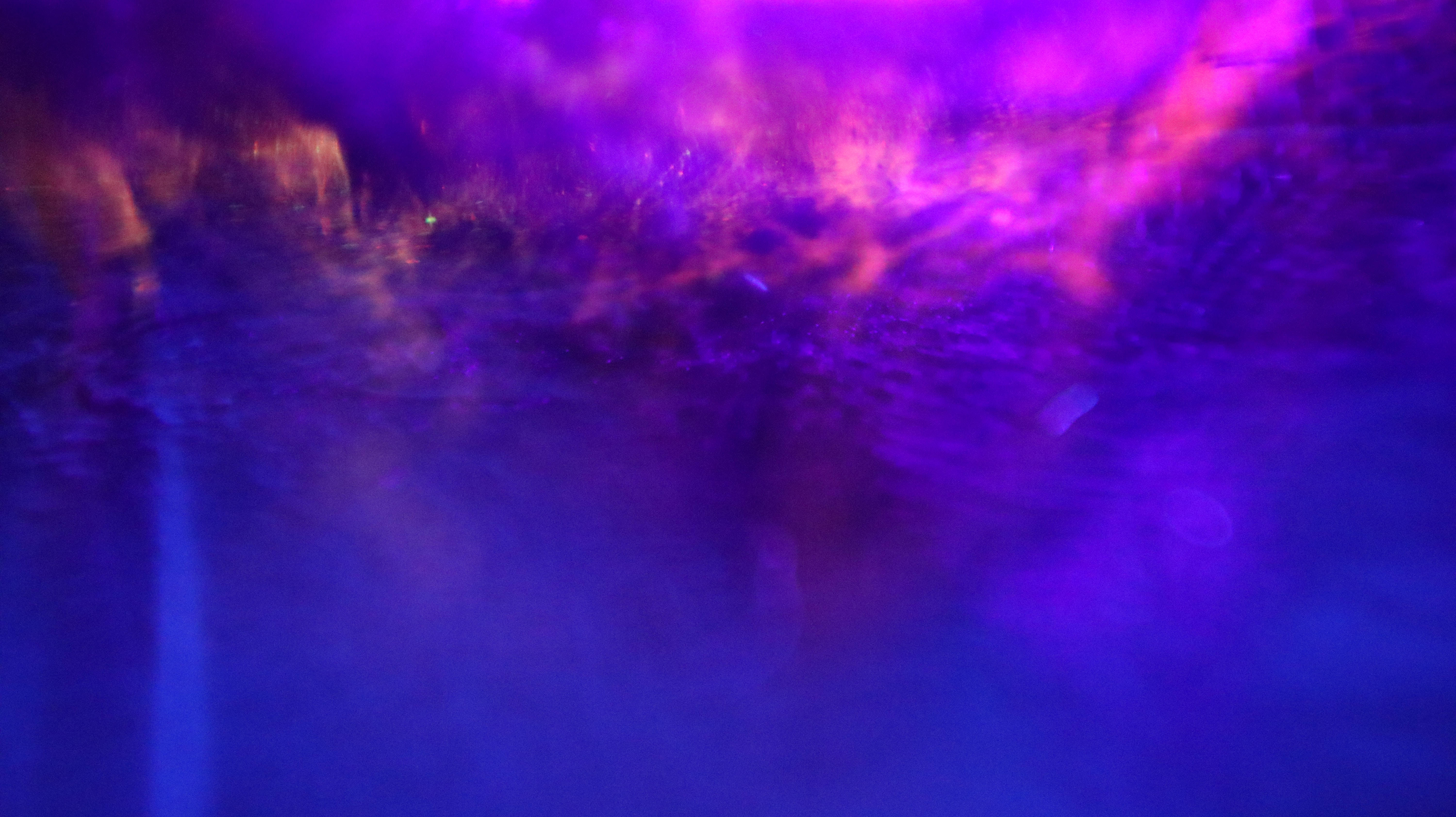 purple light, water fountain, vibrant purple, 5K Desktop Wallpaper