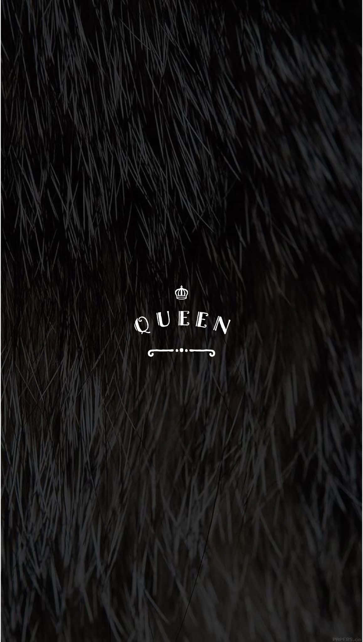 Dark Queen, QUEEN, crown emblem, Full HD Phone Wallpaper