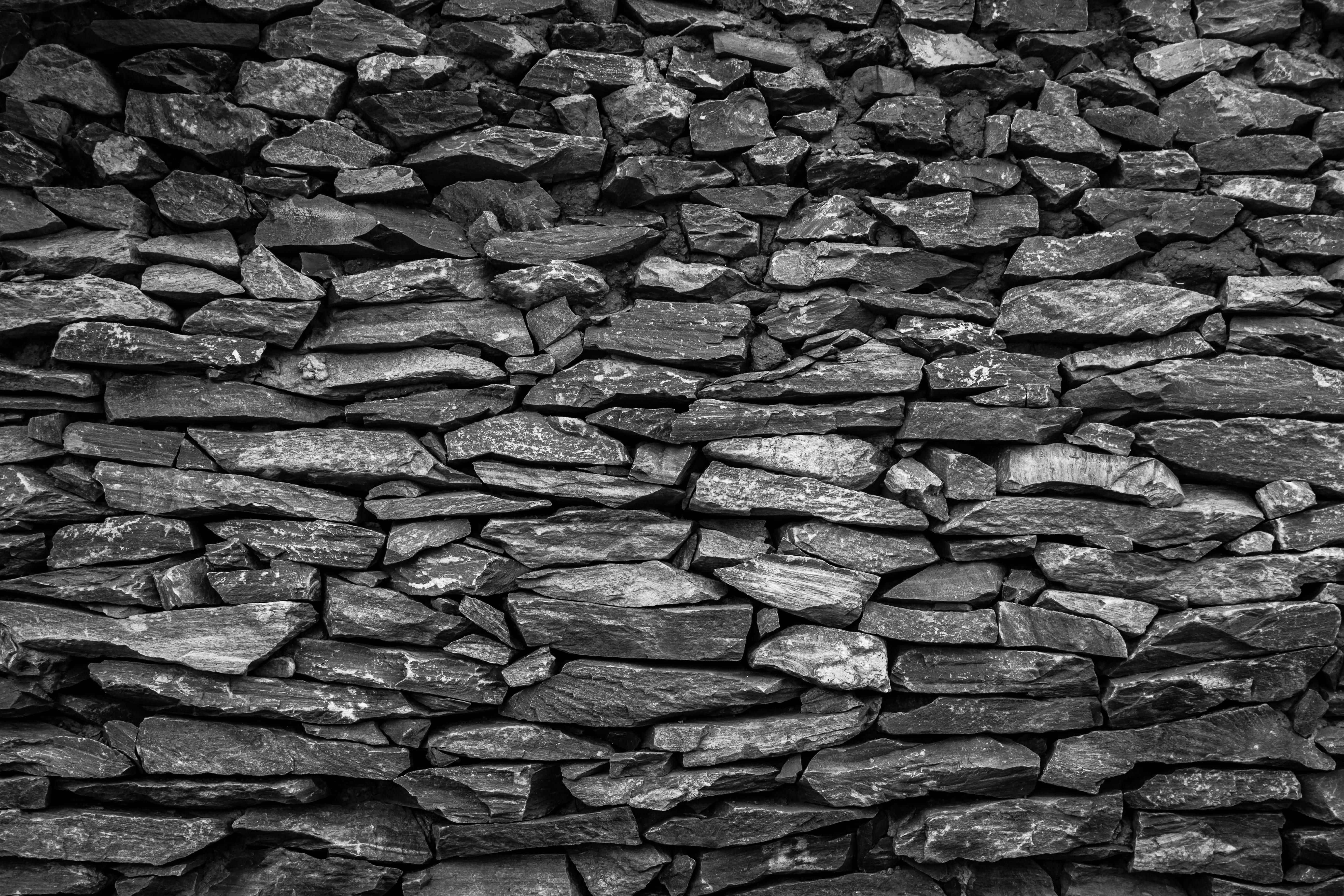Dark Rock, 5184 x 3456, monochrome, 5K Desktop Wallpaper