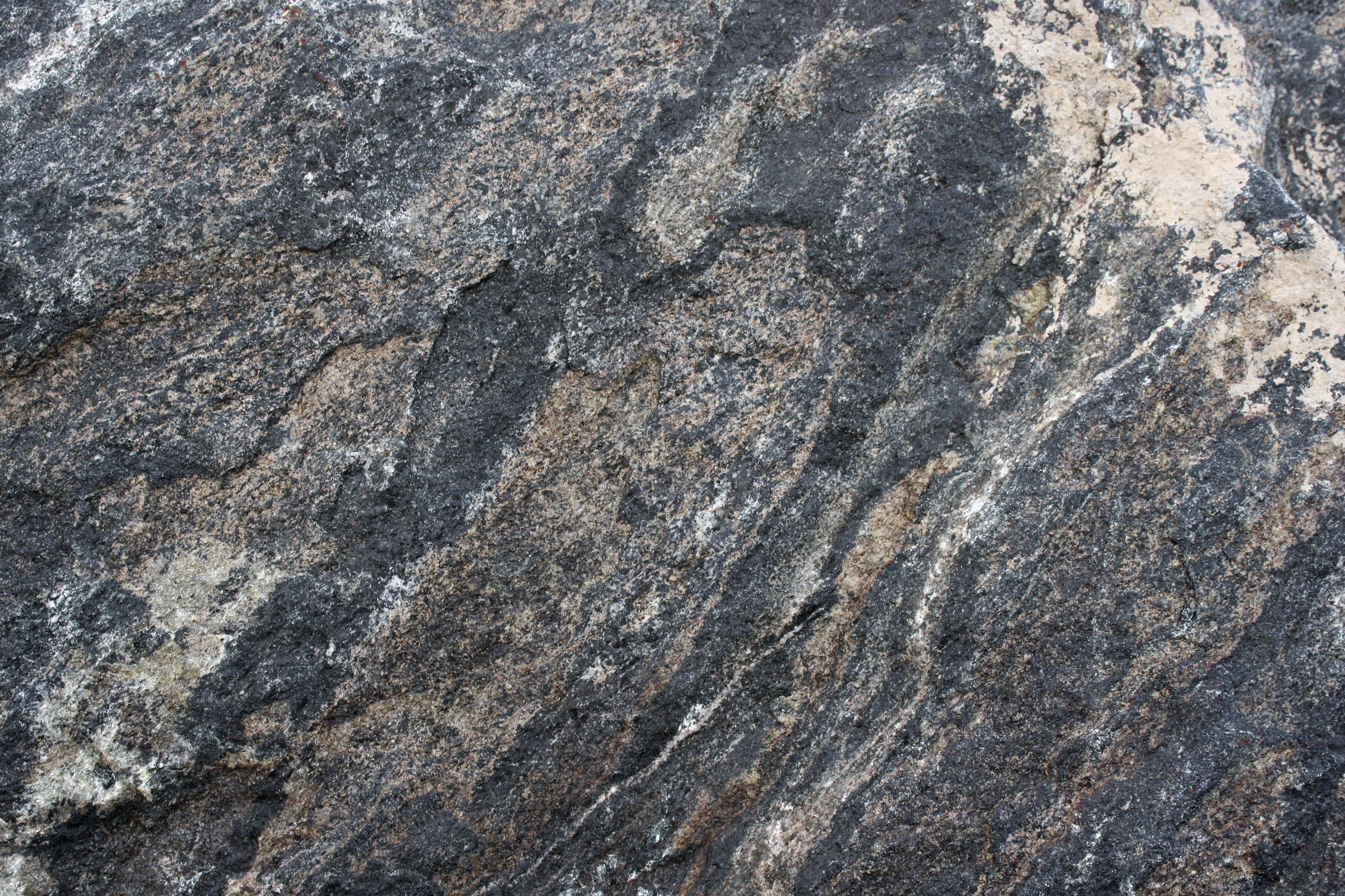 Dark Rock, rugged terrain, gray brown, 4K Desktop Wallpaper