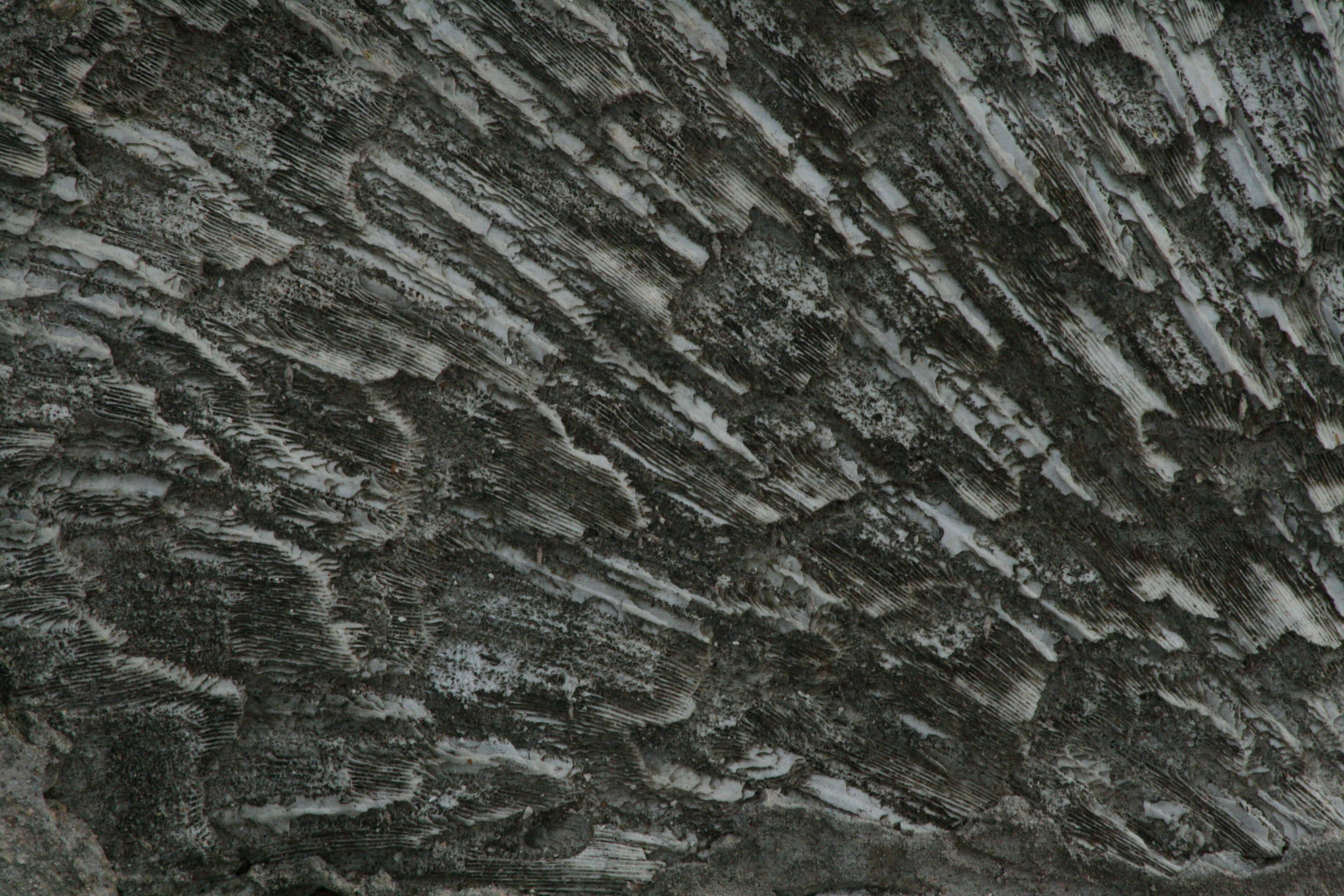 Dark Rock, monochrome tones, weathered stone, 4K Desktop Wallpaper