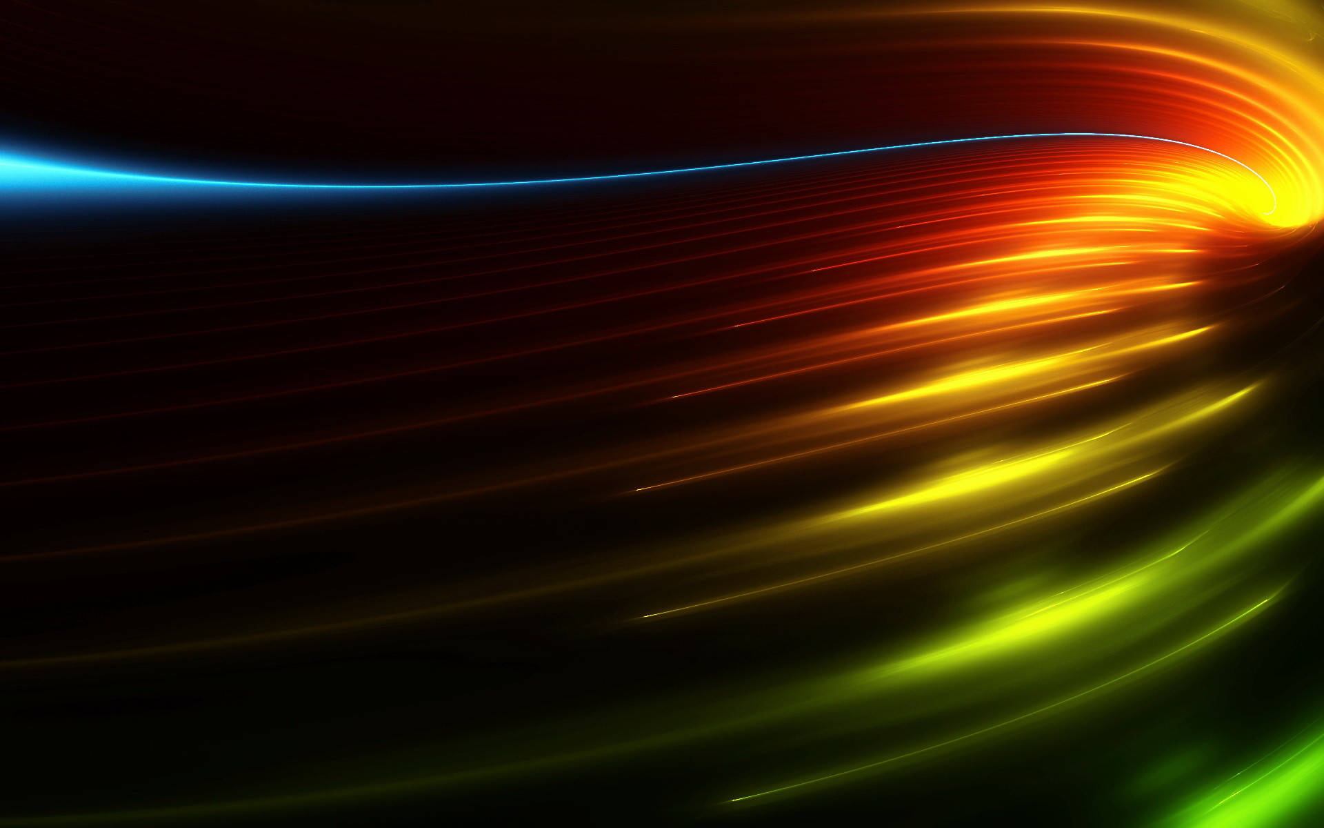 neon light, dark void, diagonally, Full HD Desktop Wallpaper