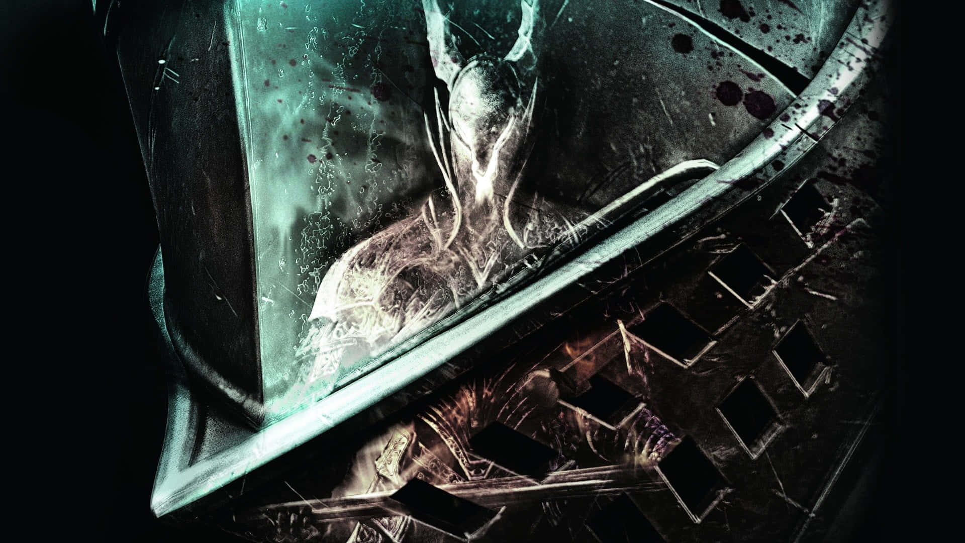 Dark Souls, Black Knight, helmet, Full HD Desktop Wallpaper