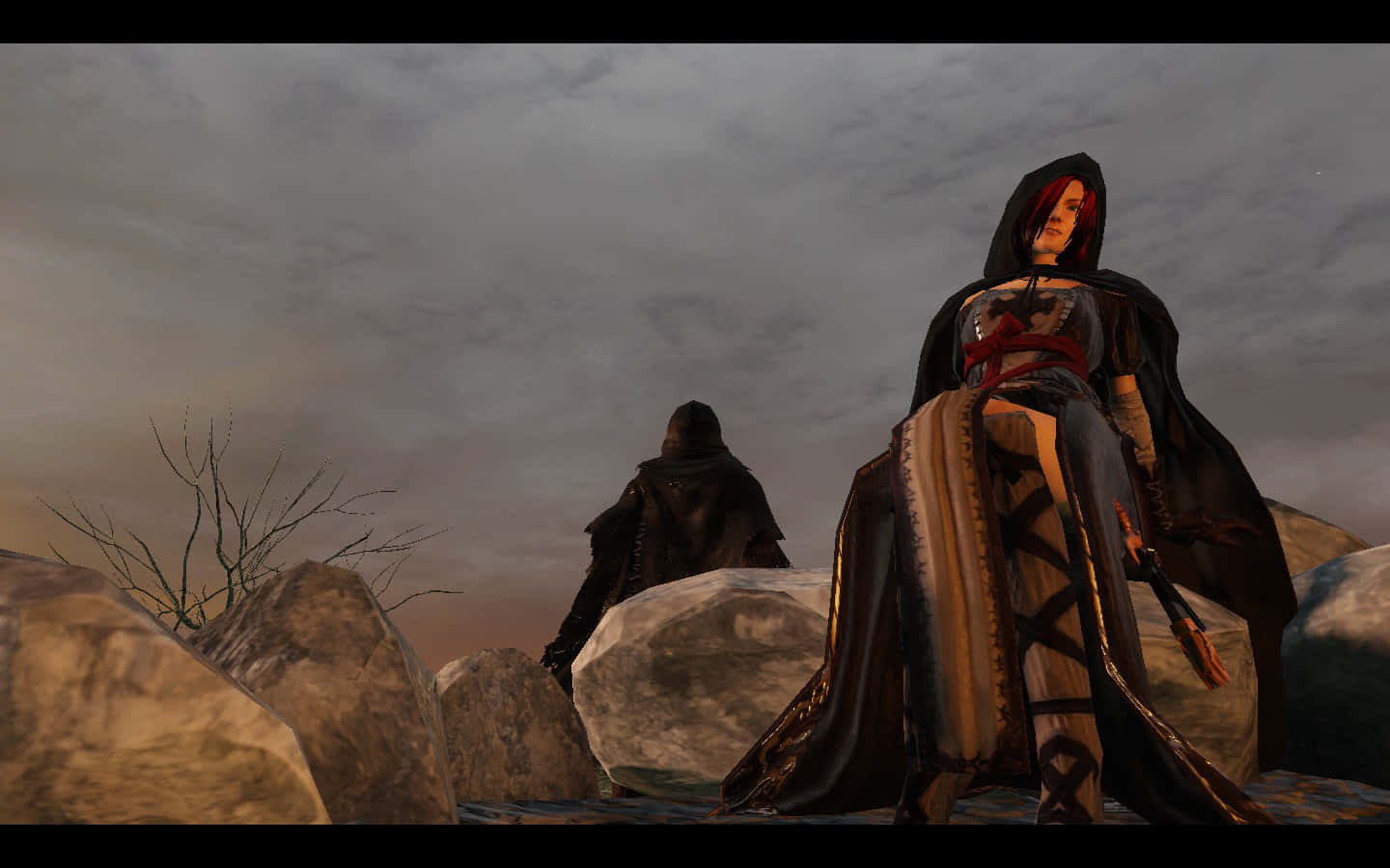 Dark Souls, Emerald Herald, twilight sky, HD Desktop Wallpaper